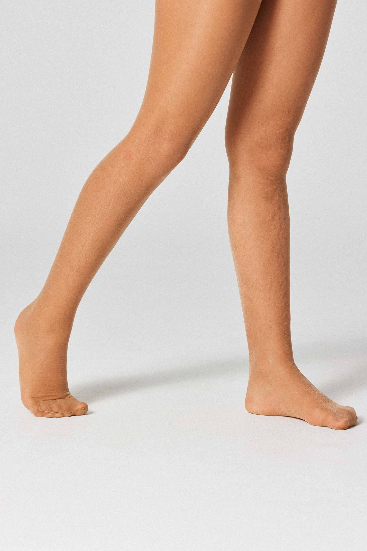 Collants enfant 10 deniers naturel