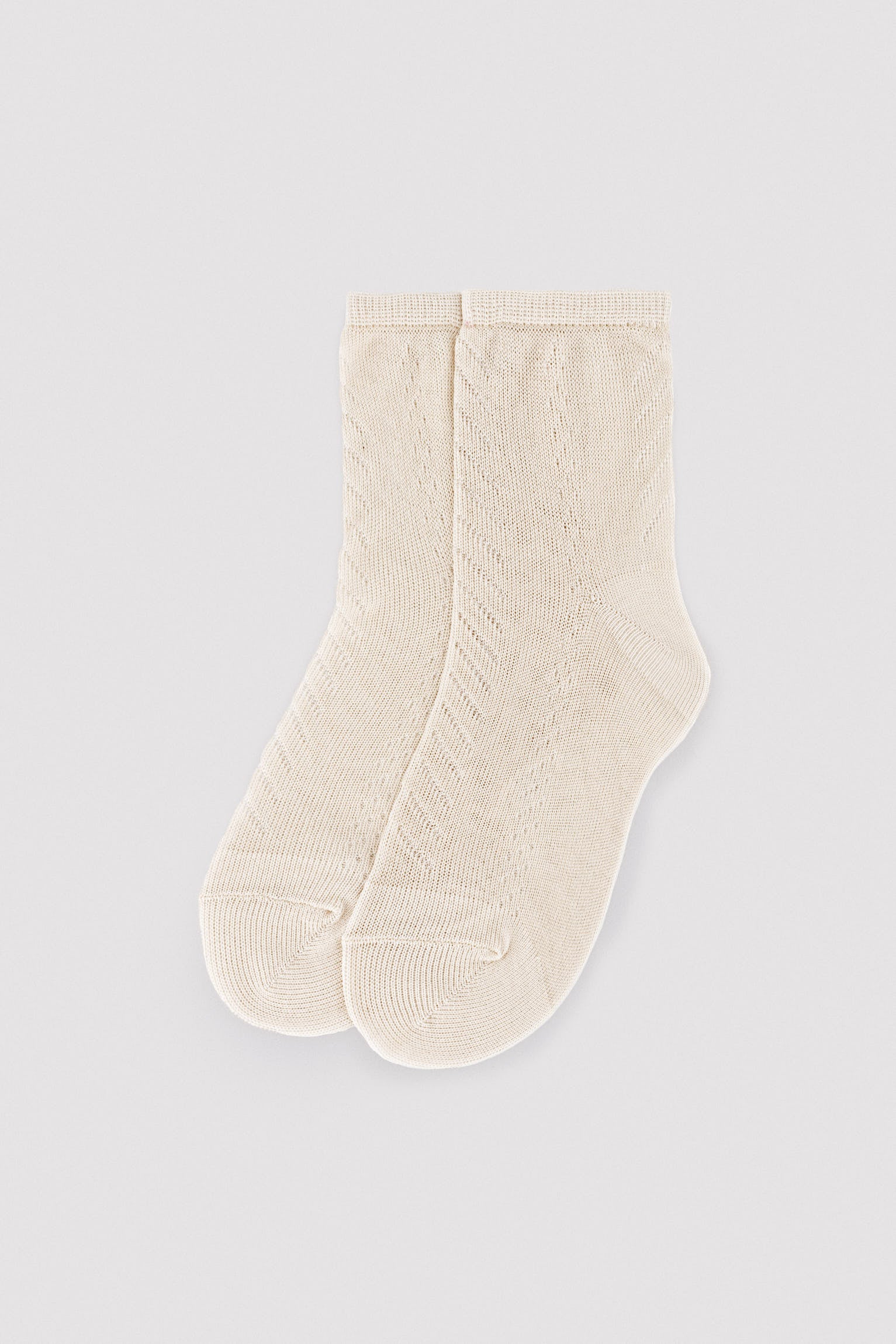 chaussettes pour enfants en lin ajouré