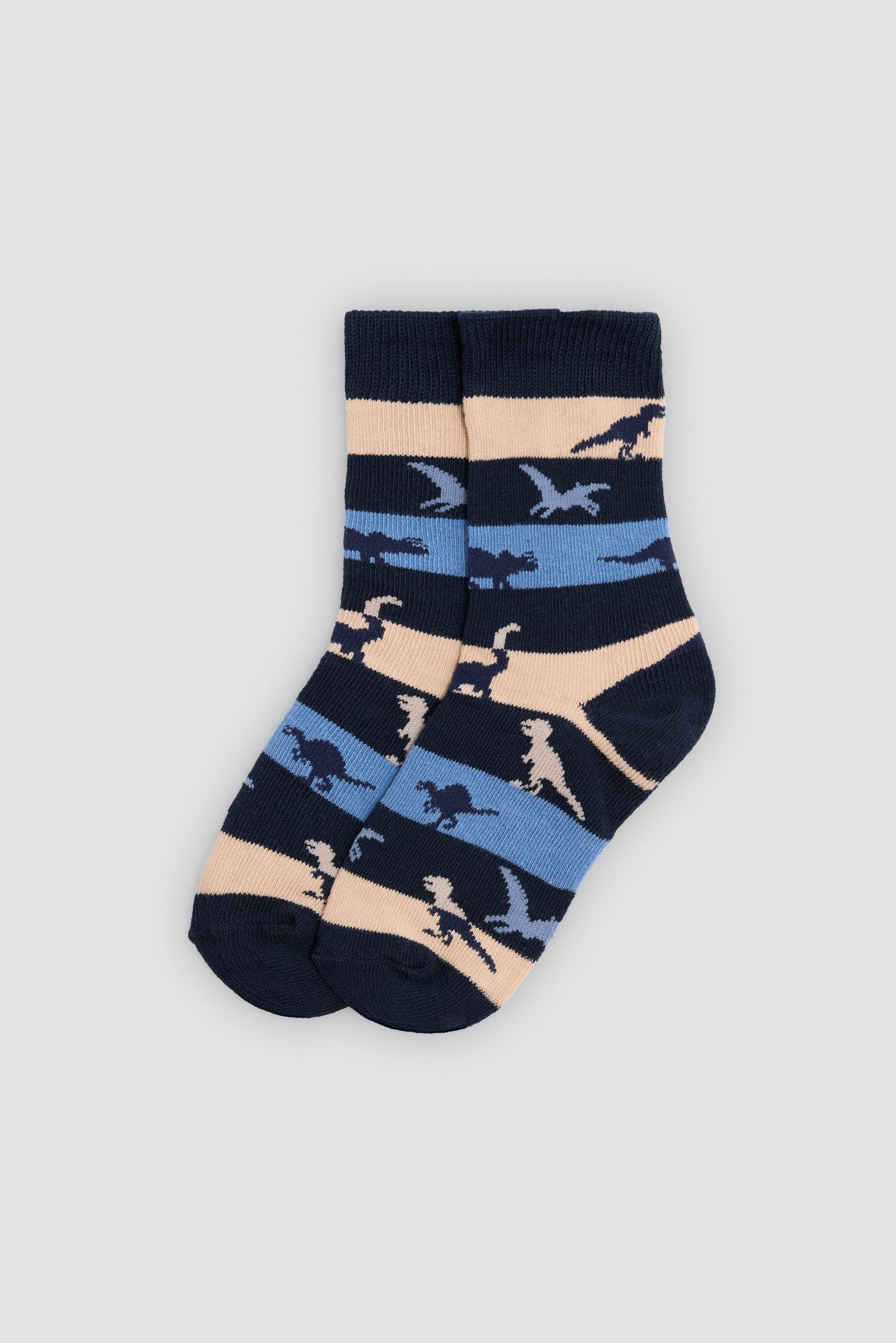 Lot de 4 chaussettes imprimé dinosaures