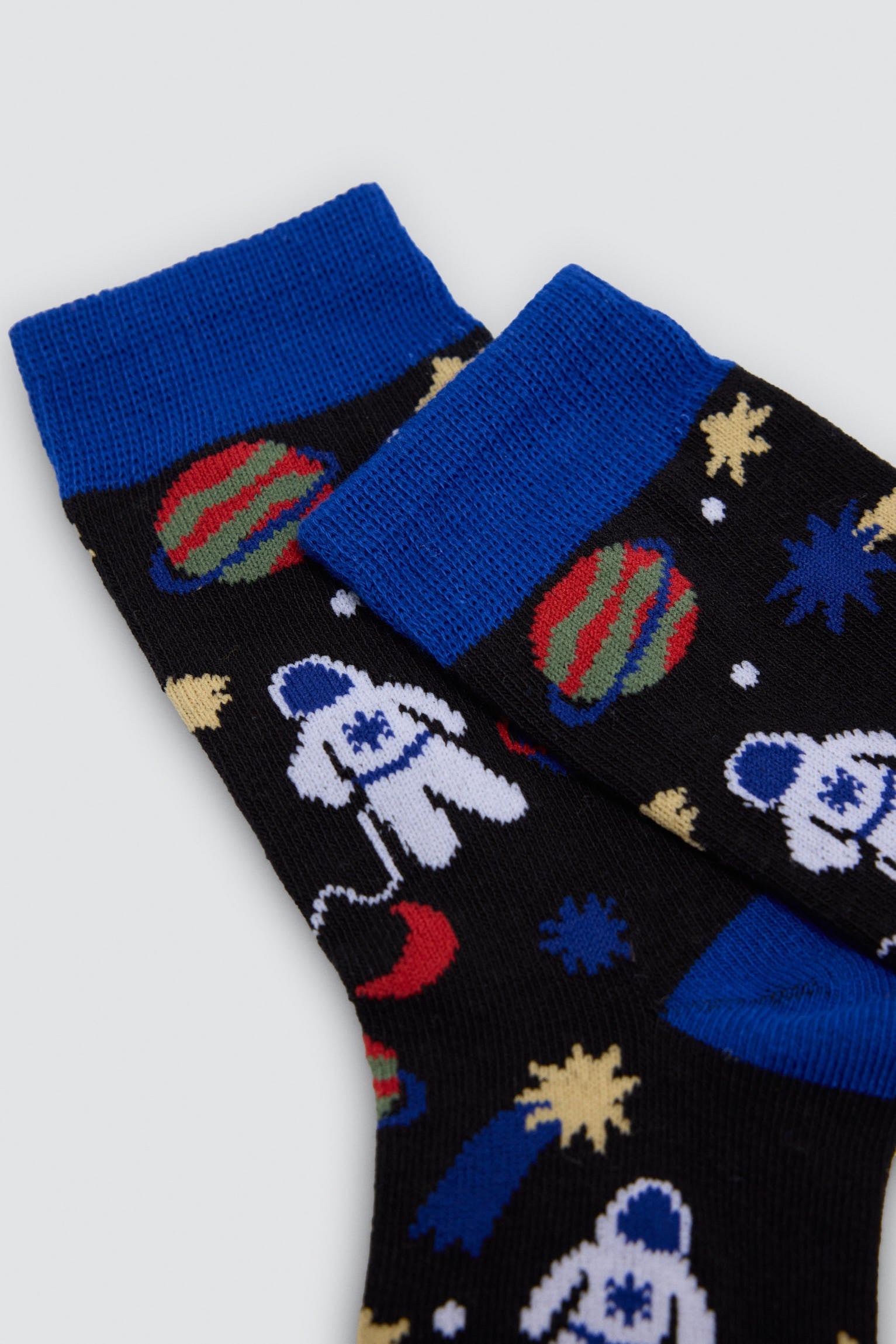 Lot de 4 chaussettes imprimé astronautes