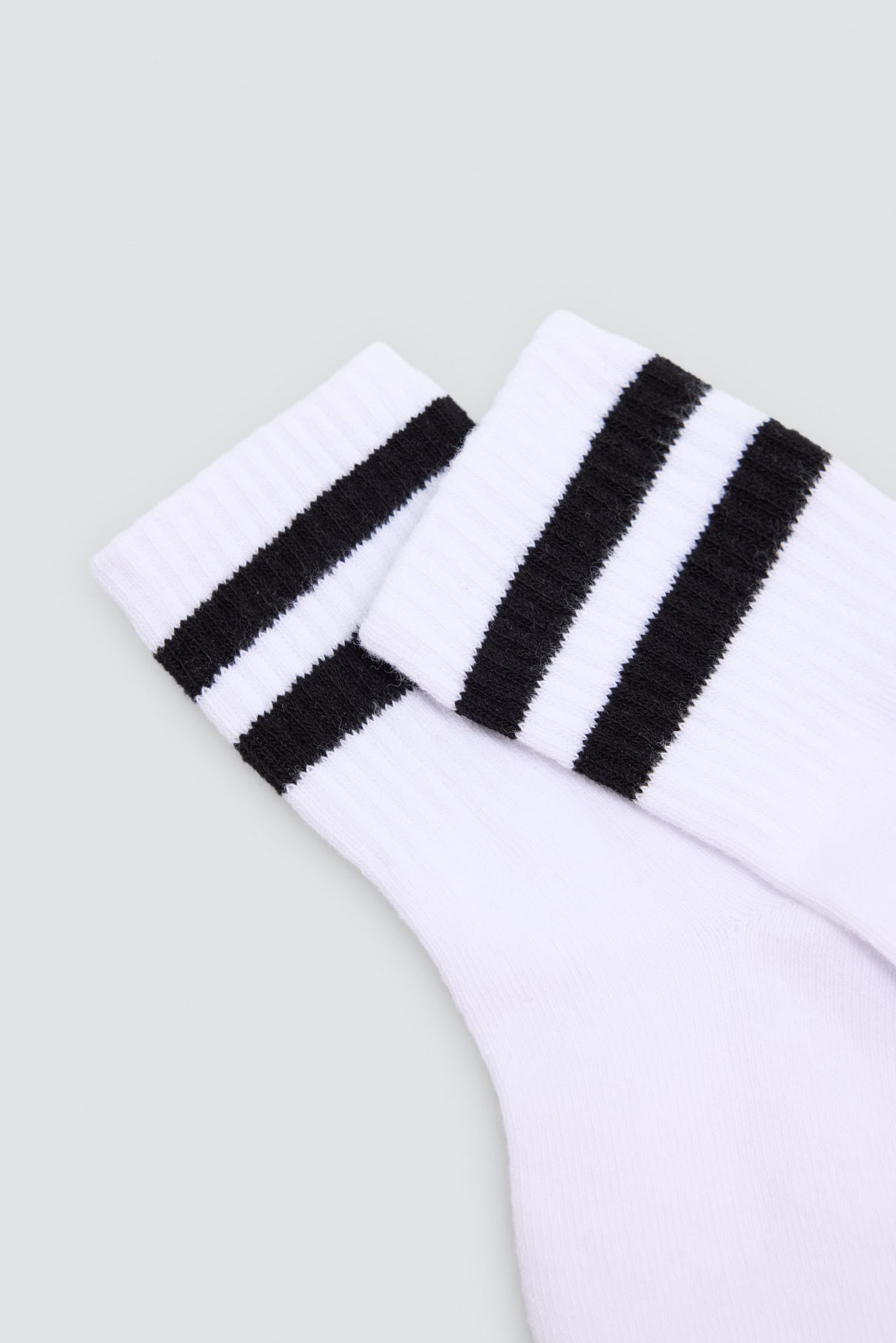 Lot de 6 chaussettes garçon style sport détails rayures contrastantes