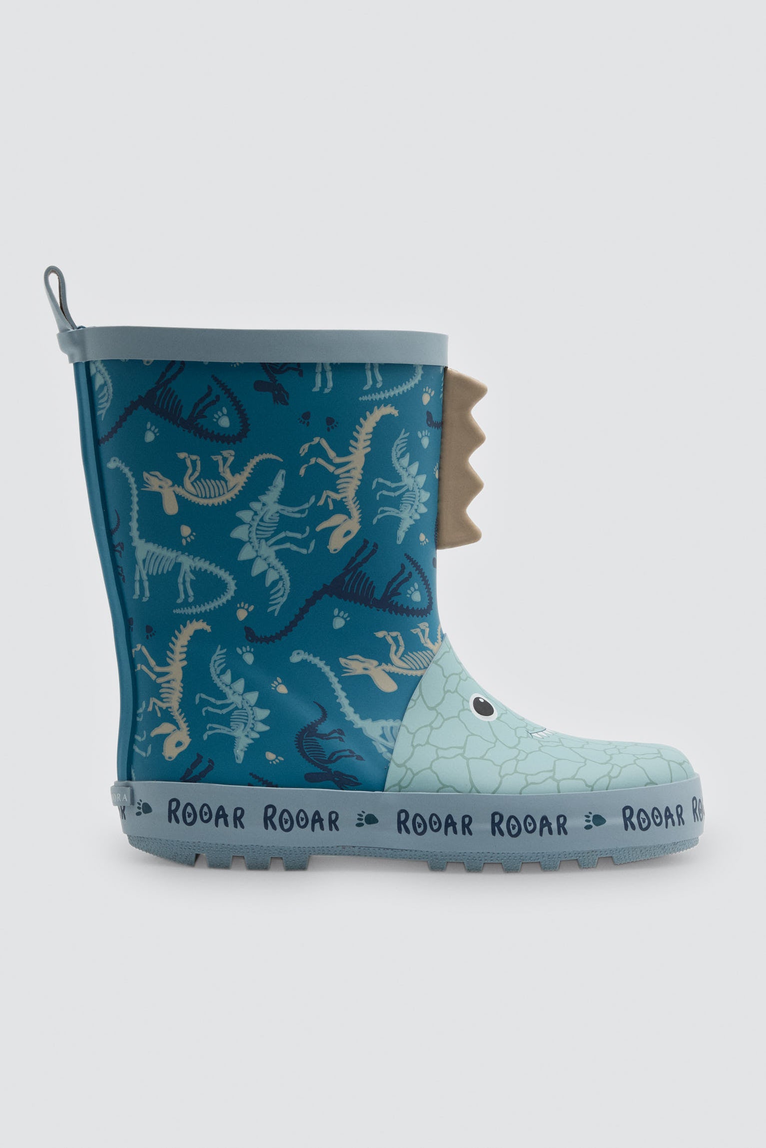 Bottes de pluie garçon imprimé monstres détails 3D