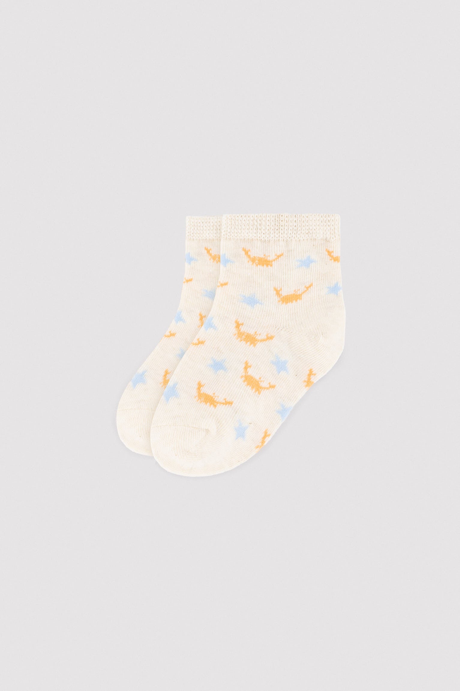 Lot de 3 chaussettes courtes pour bébé avec motif ours pirate