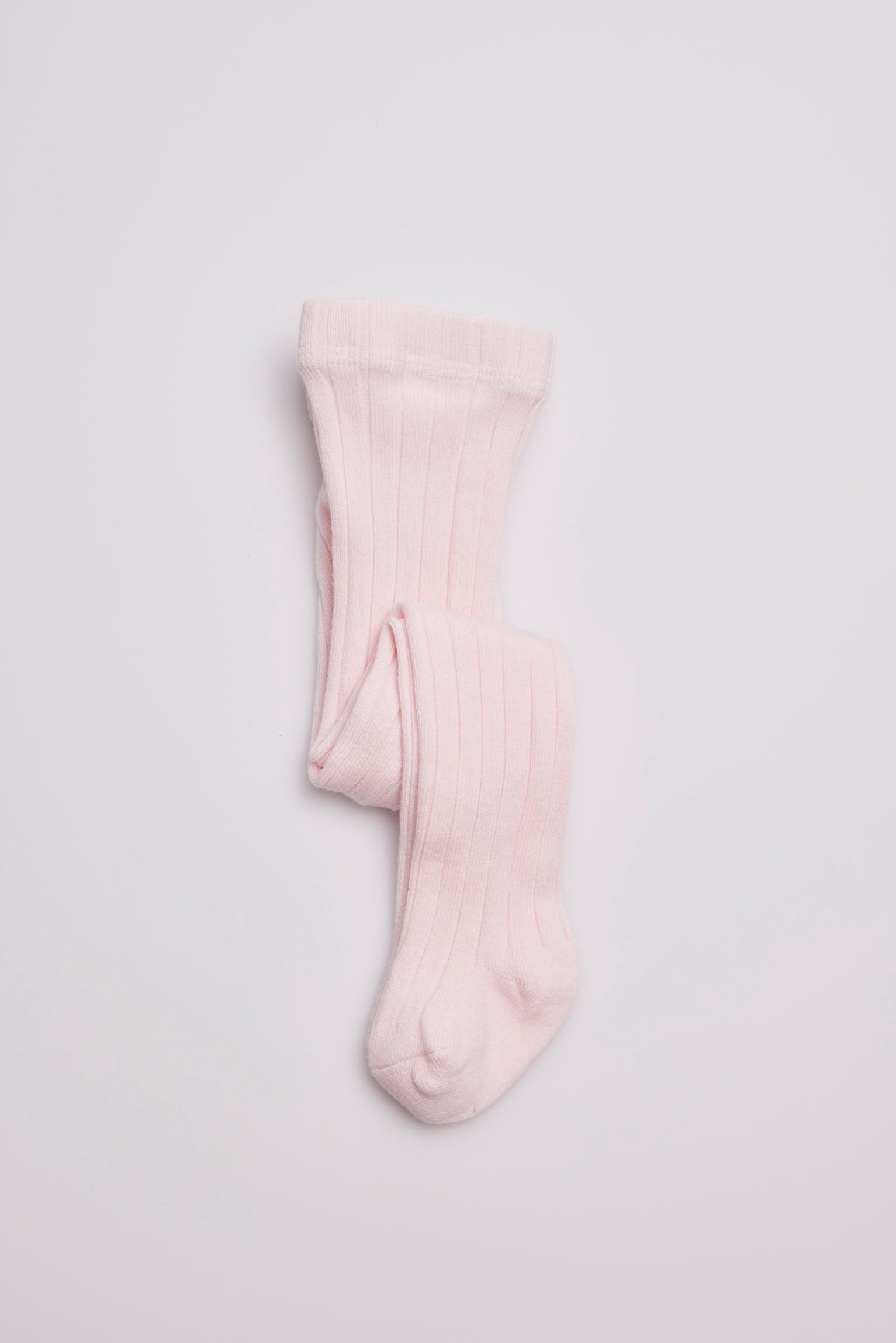Justaucorps côtelé rose pâle