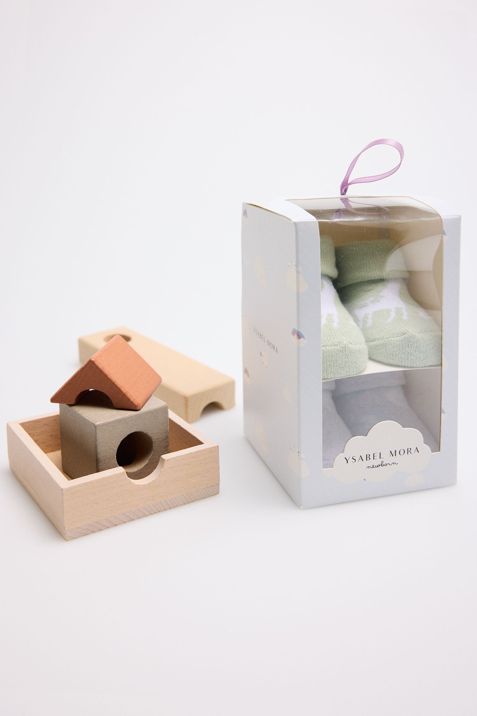 Lot de 4 chaussettes thermiques pour nouveau-né