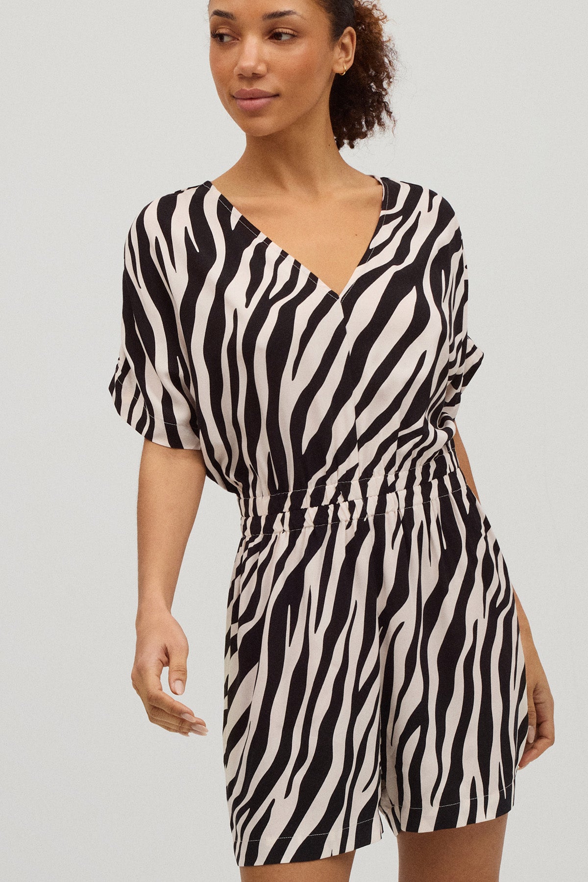 Mono corto estampado animal print - Ysabel Mora