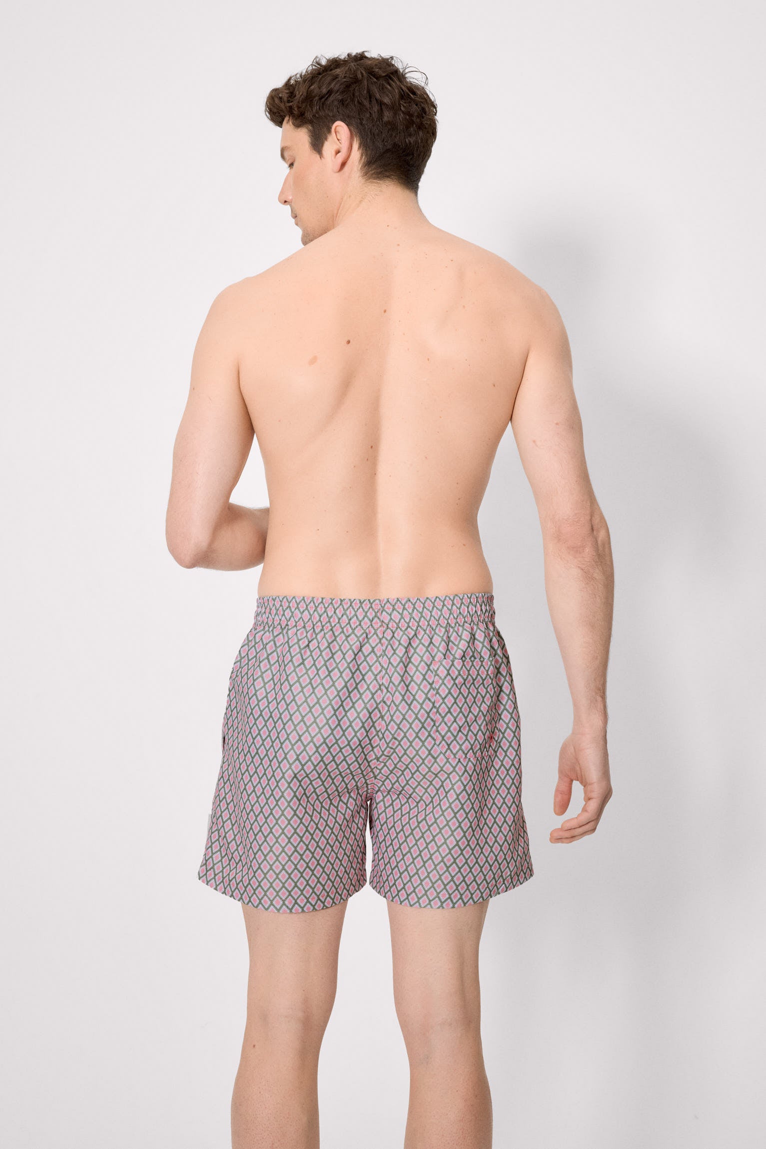 Maillot de bain une pièce à imprimé ethnique multicolore