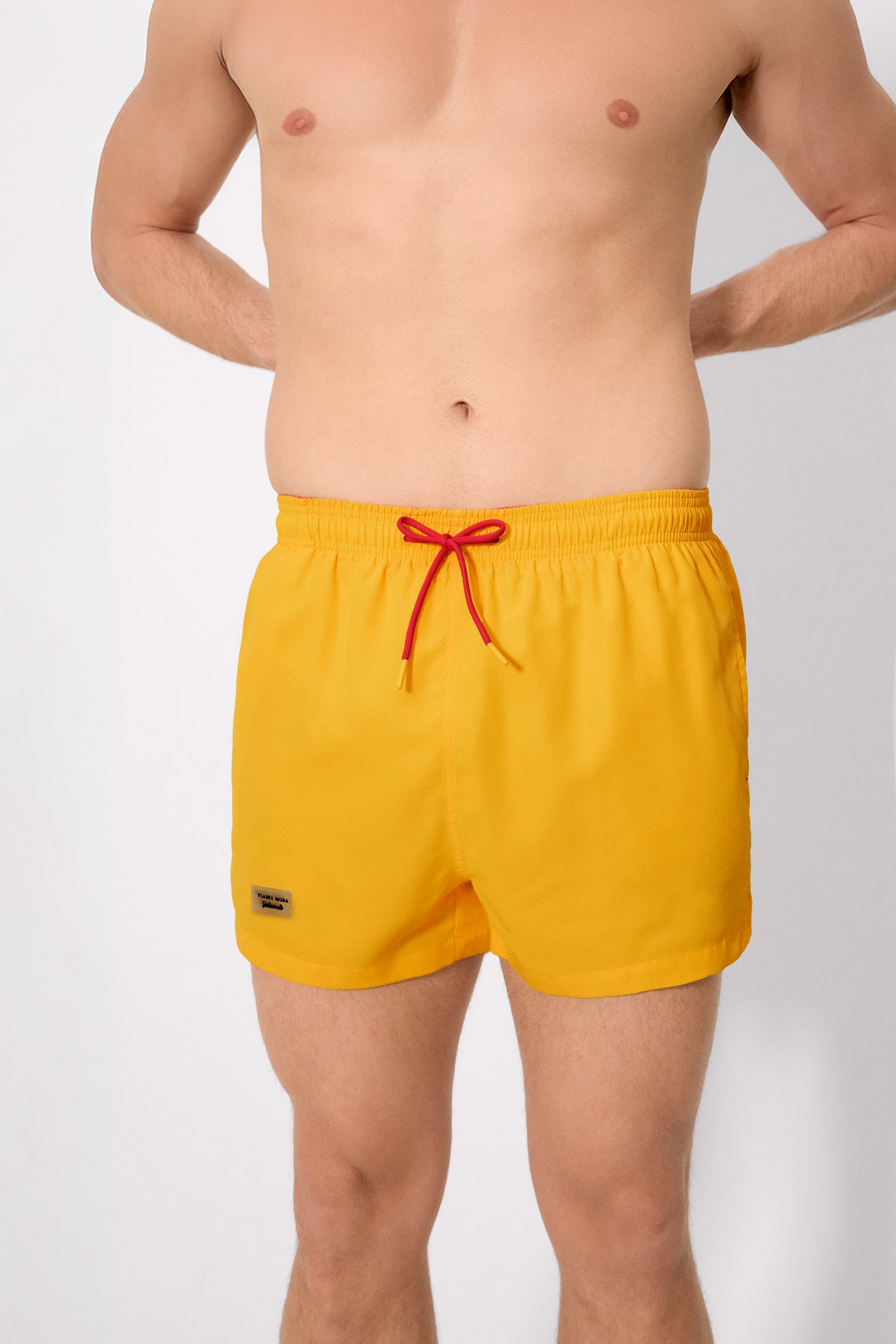 Maillot de bain jaune basique Sockarrats