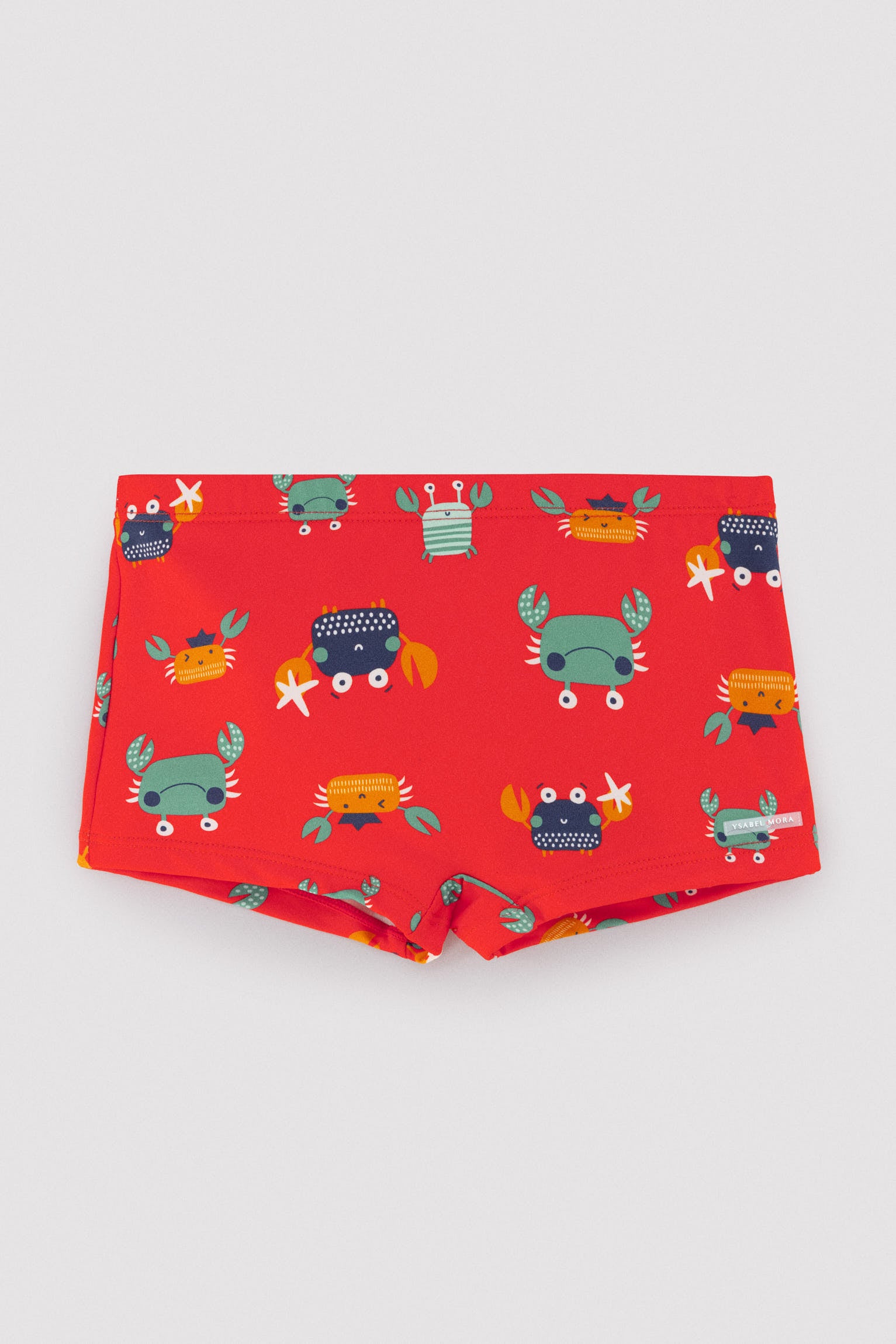 Bañador bóxer niño estampado cangrejos - Ysabel Mora