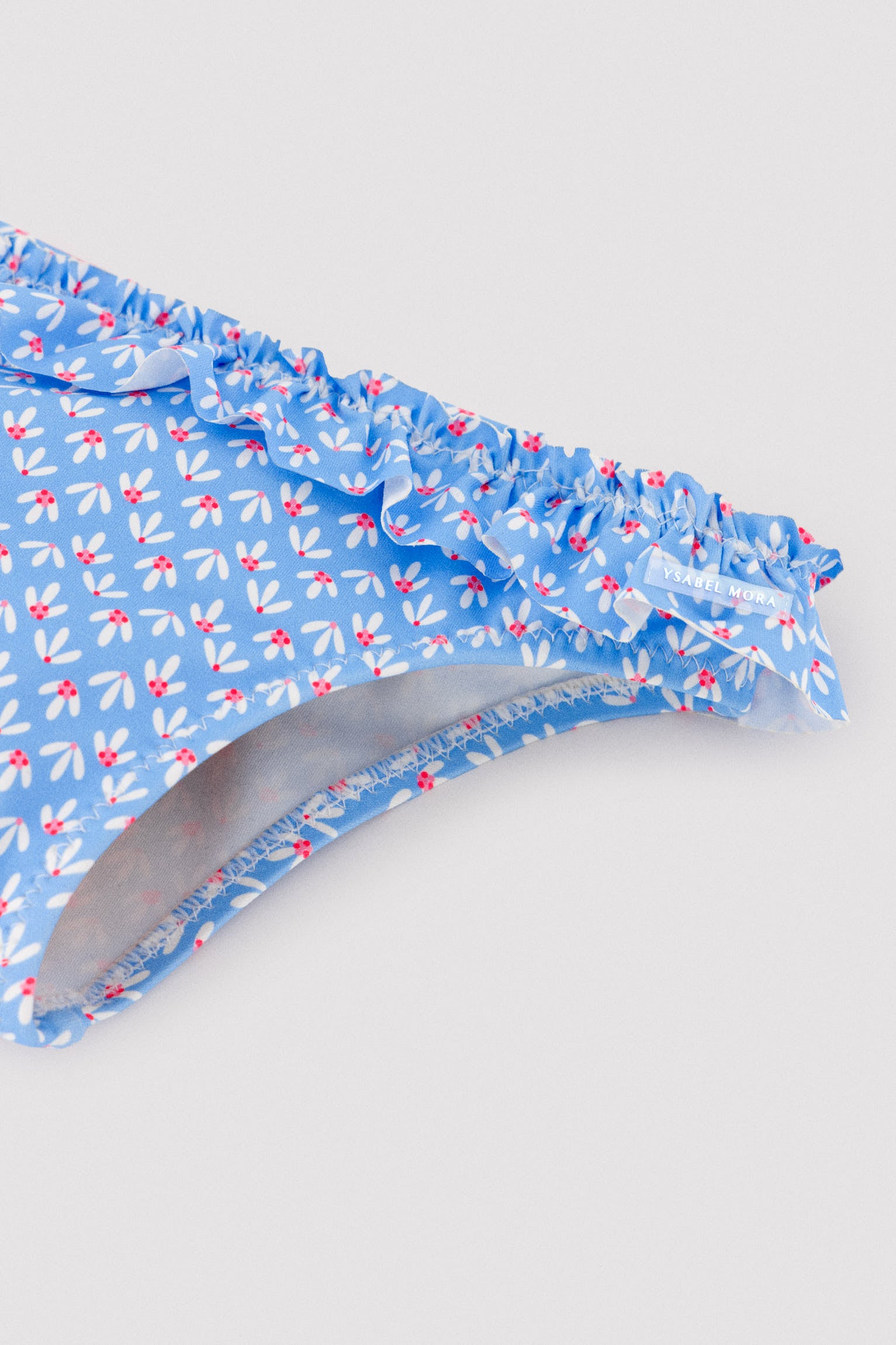 Bloomer bébé à volants et nœuds, imprimé floral