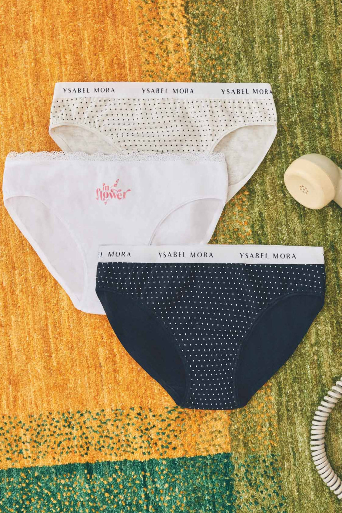 Lot de 6 culottes junior imprimées
