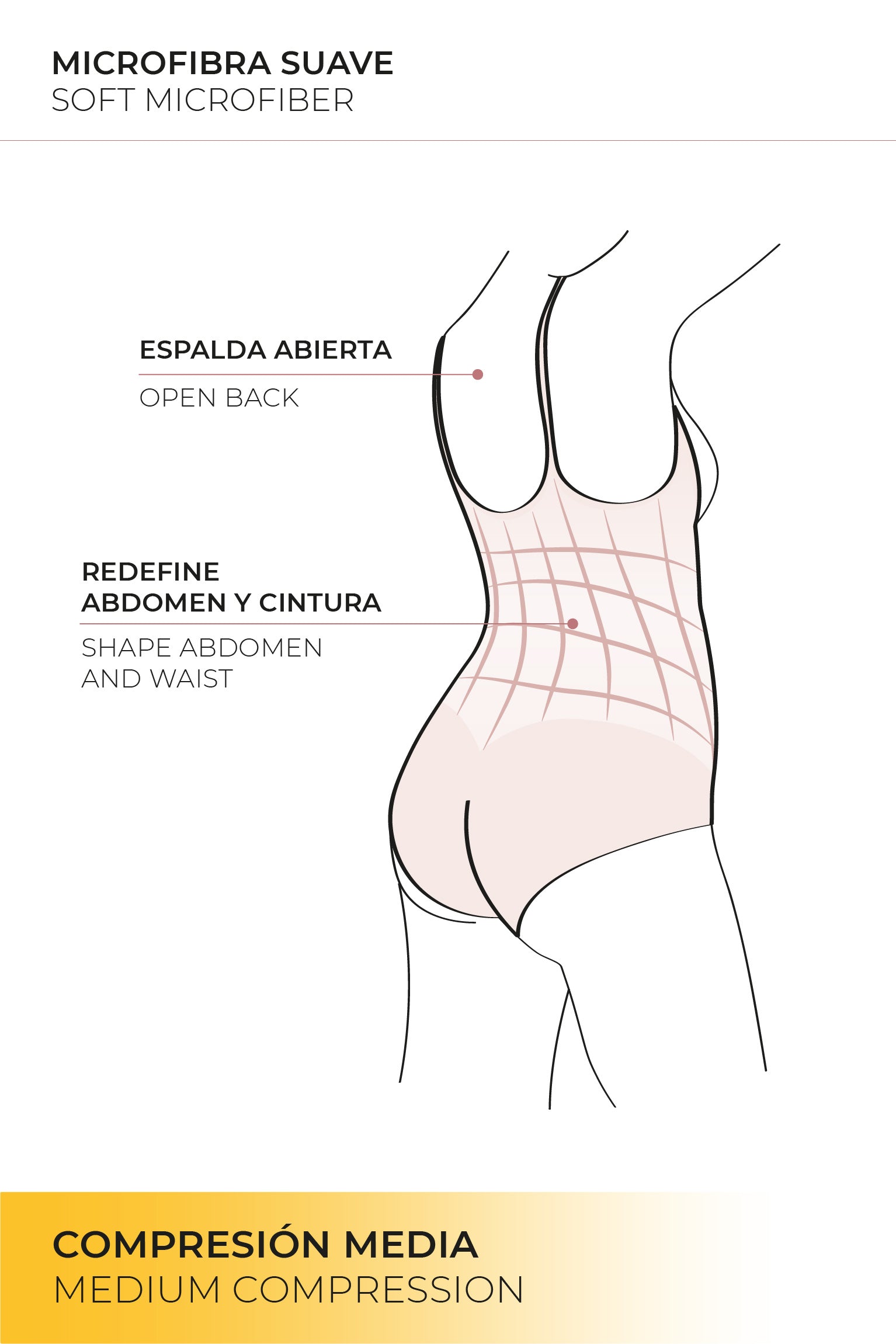 Culotte réductrice body-up tulle vison
