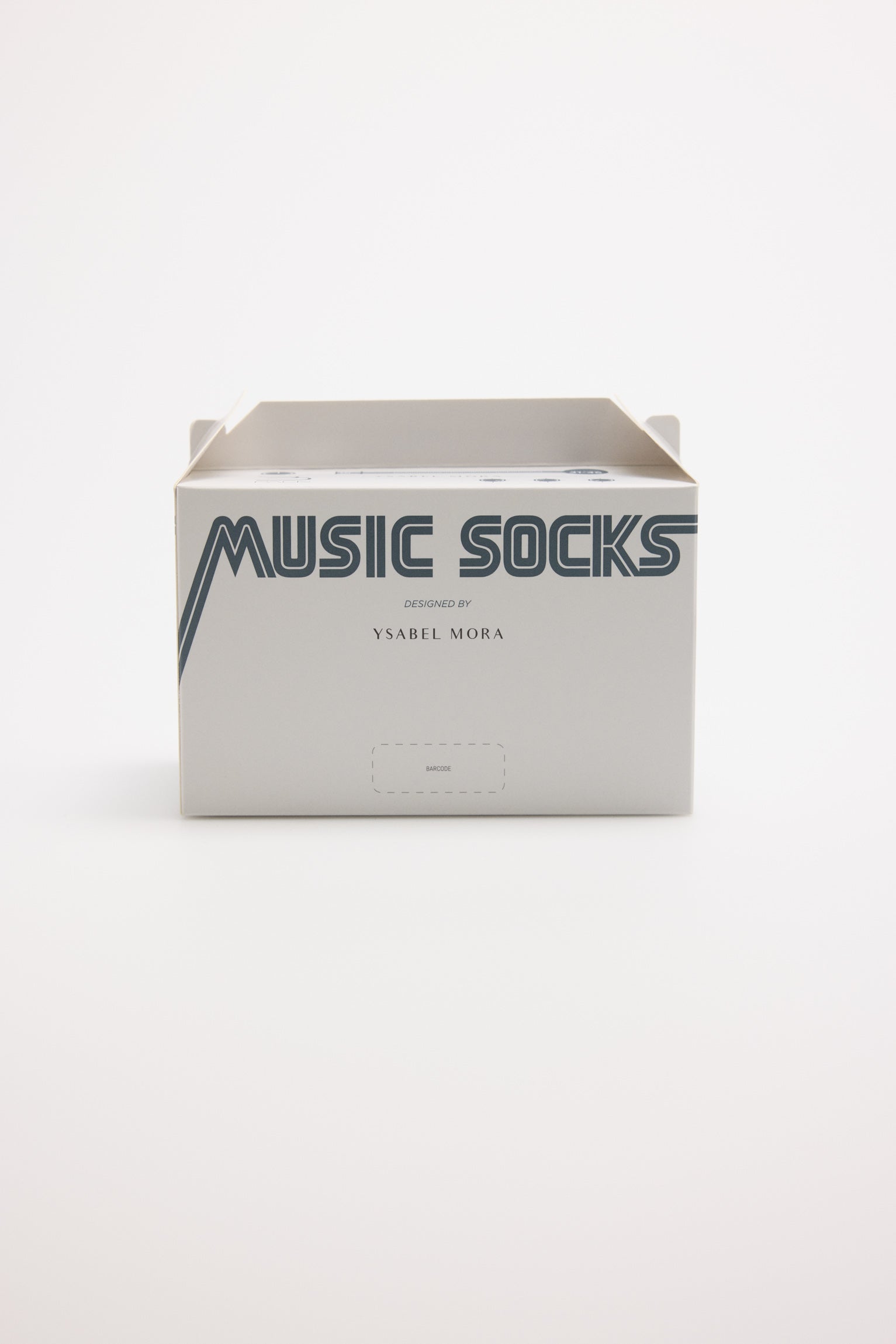 Coffret cadeau de 3 chaussettes imprimées musicales