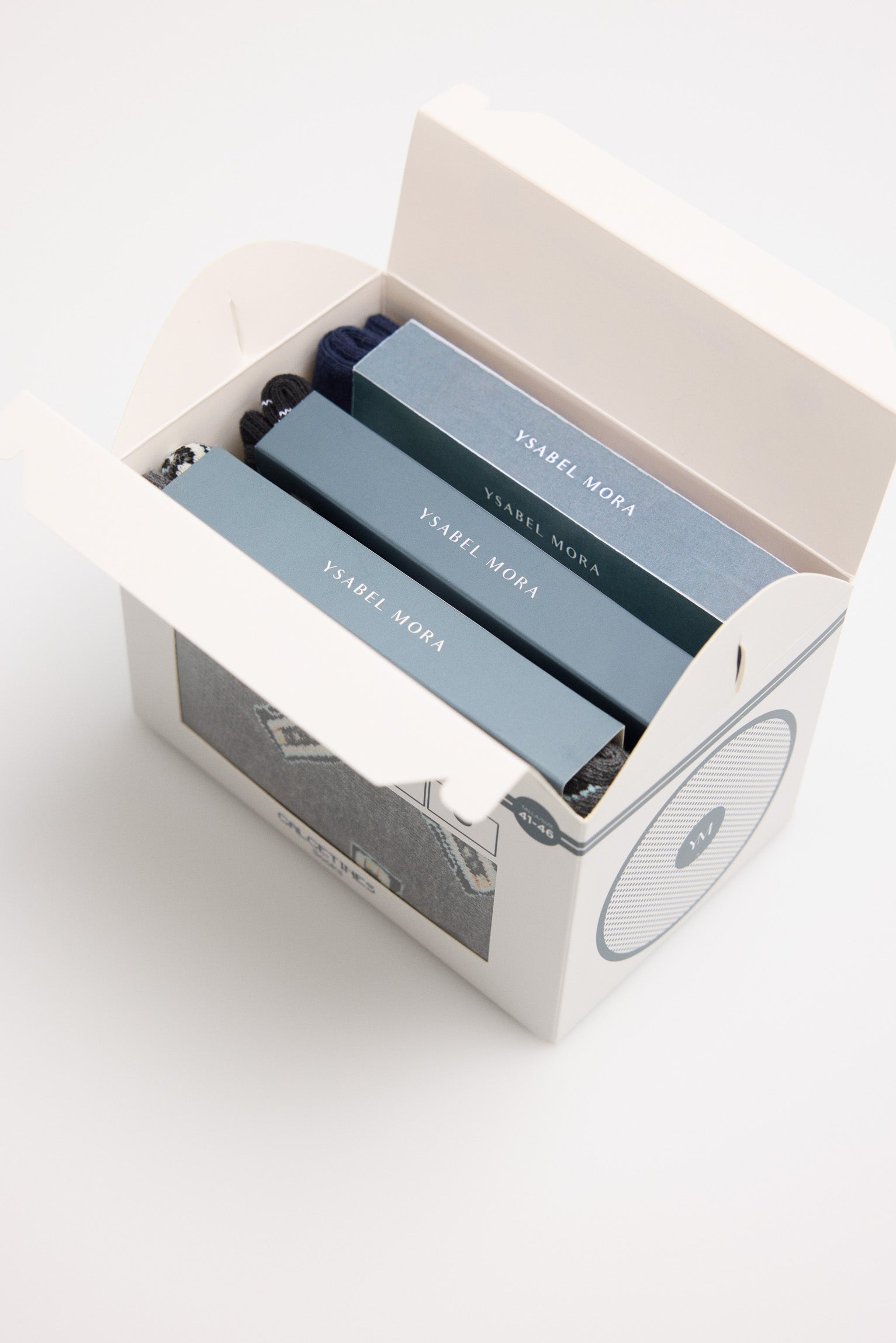 Coffret cadeau de 3 chaussettes imprimées musicales