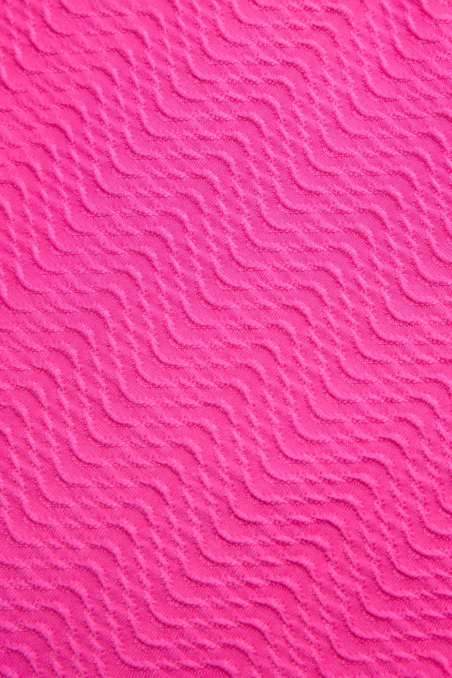 Bas de bikini fuchsia lisse et texturé Juveni