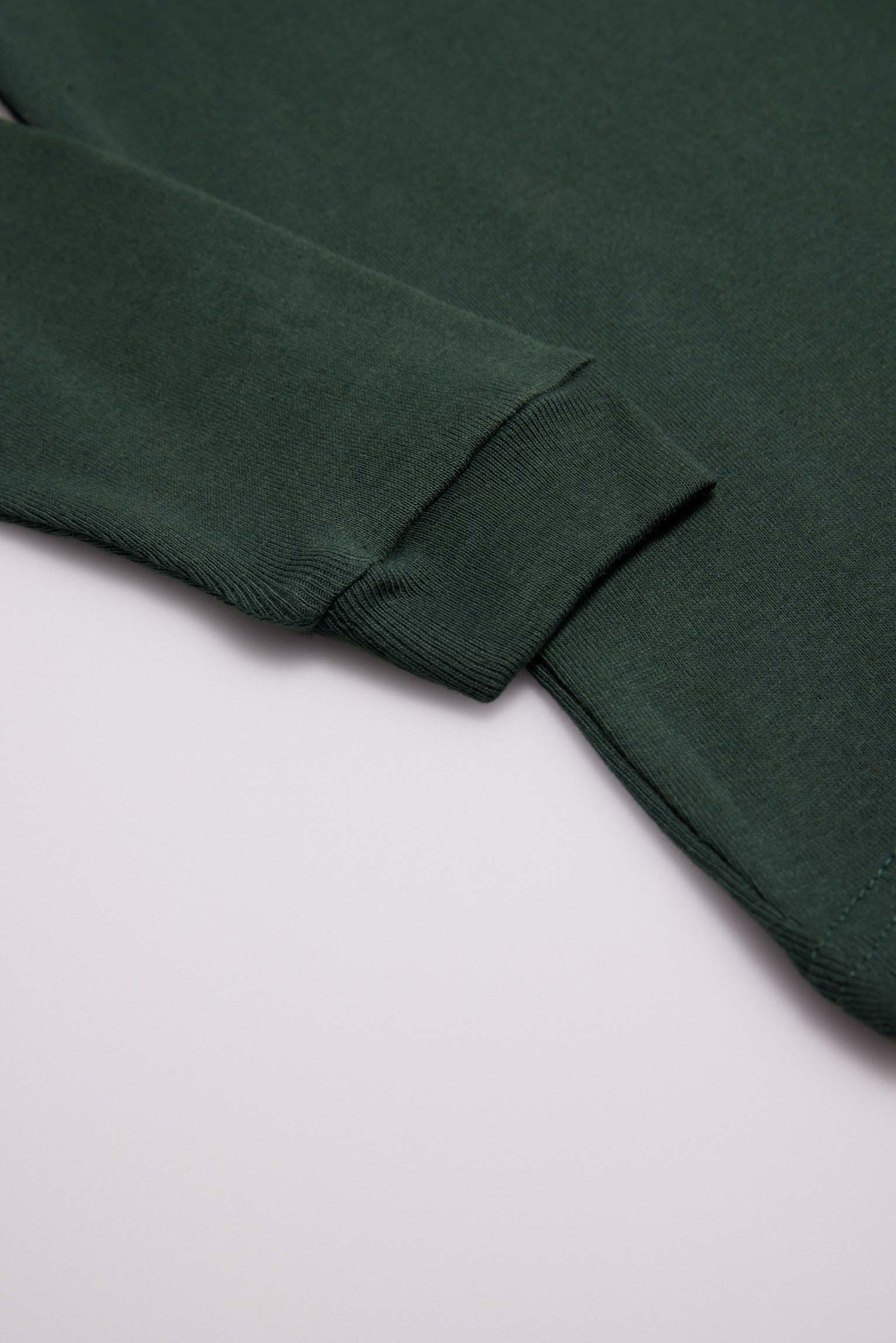 18308 1 camiseta interior manga larga niño - Verde botella
