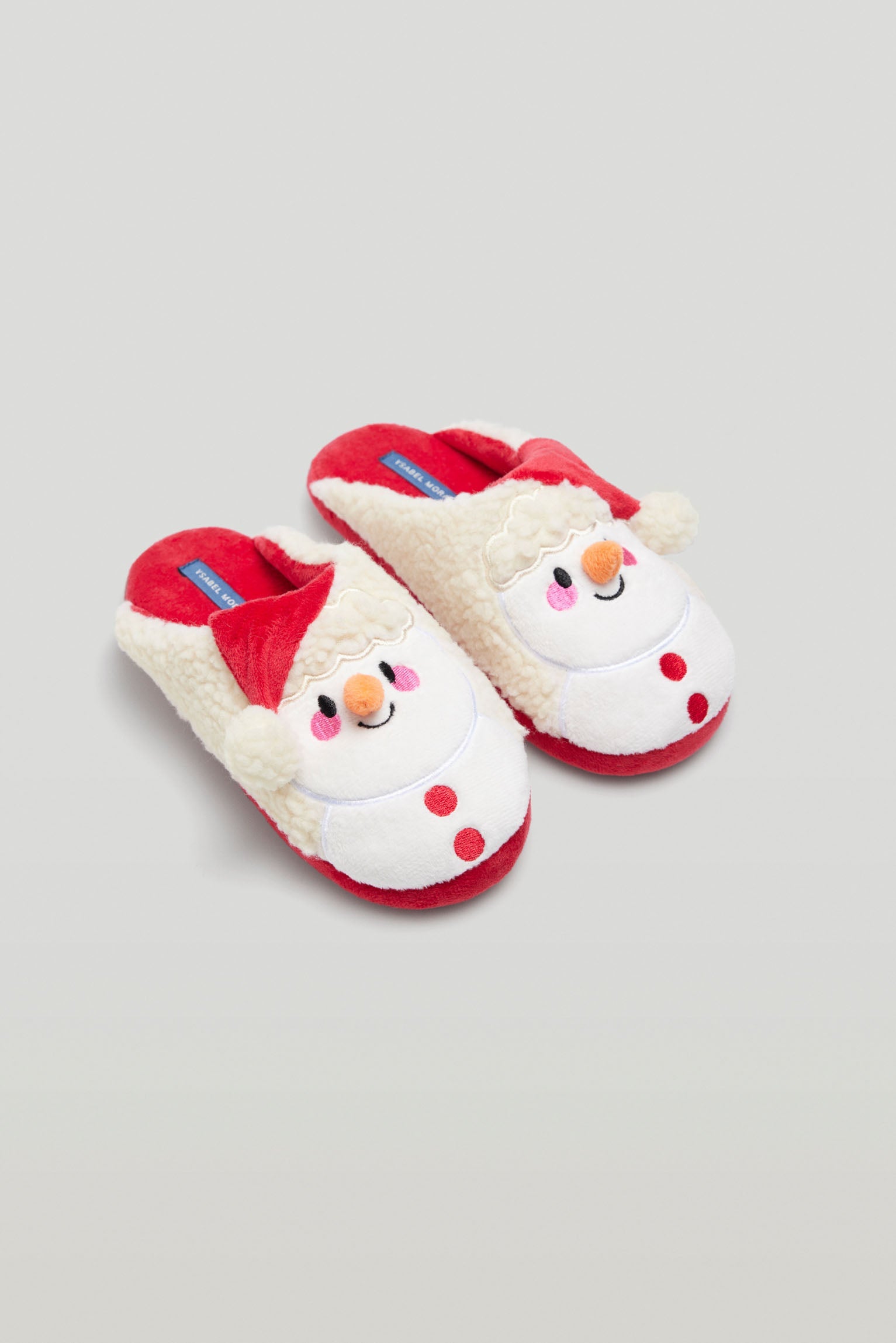 Zapatillas de casa infantiles Navidad - Ysabel Mora
