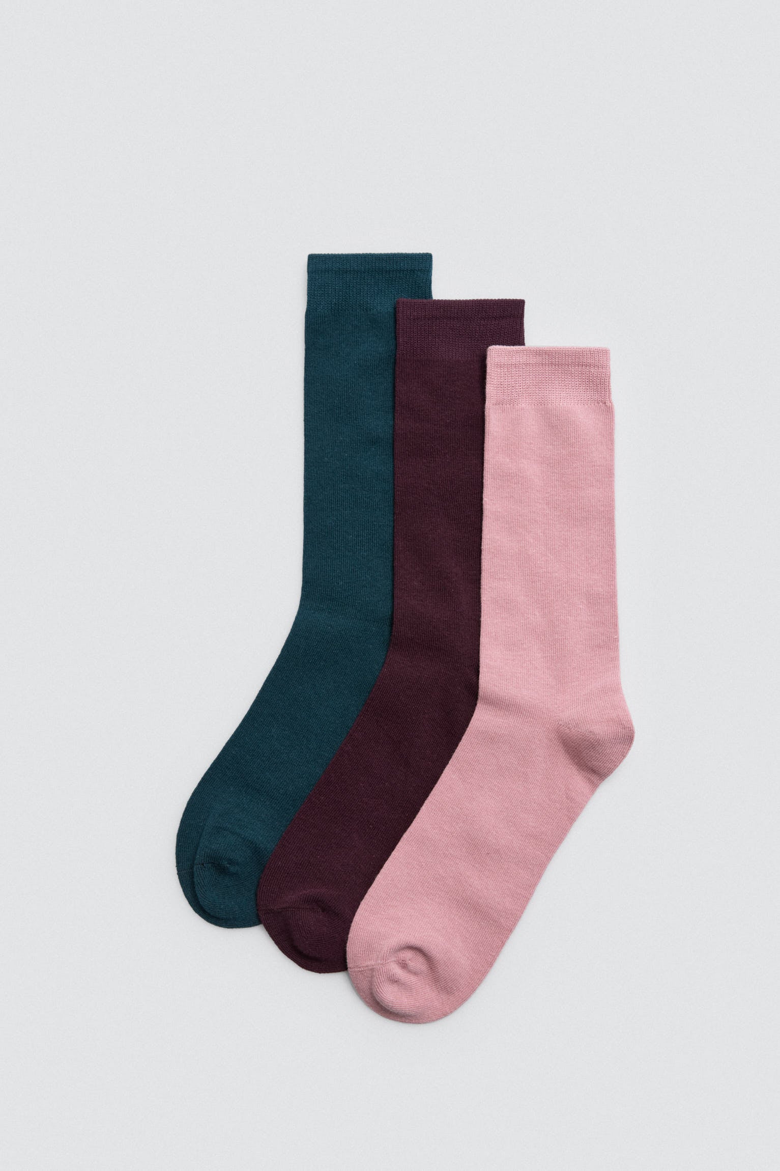 Lot de 3 chaussettes colorées
