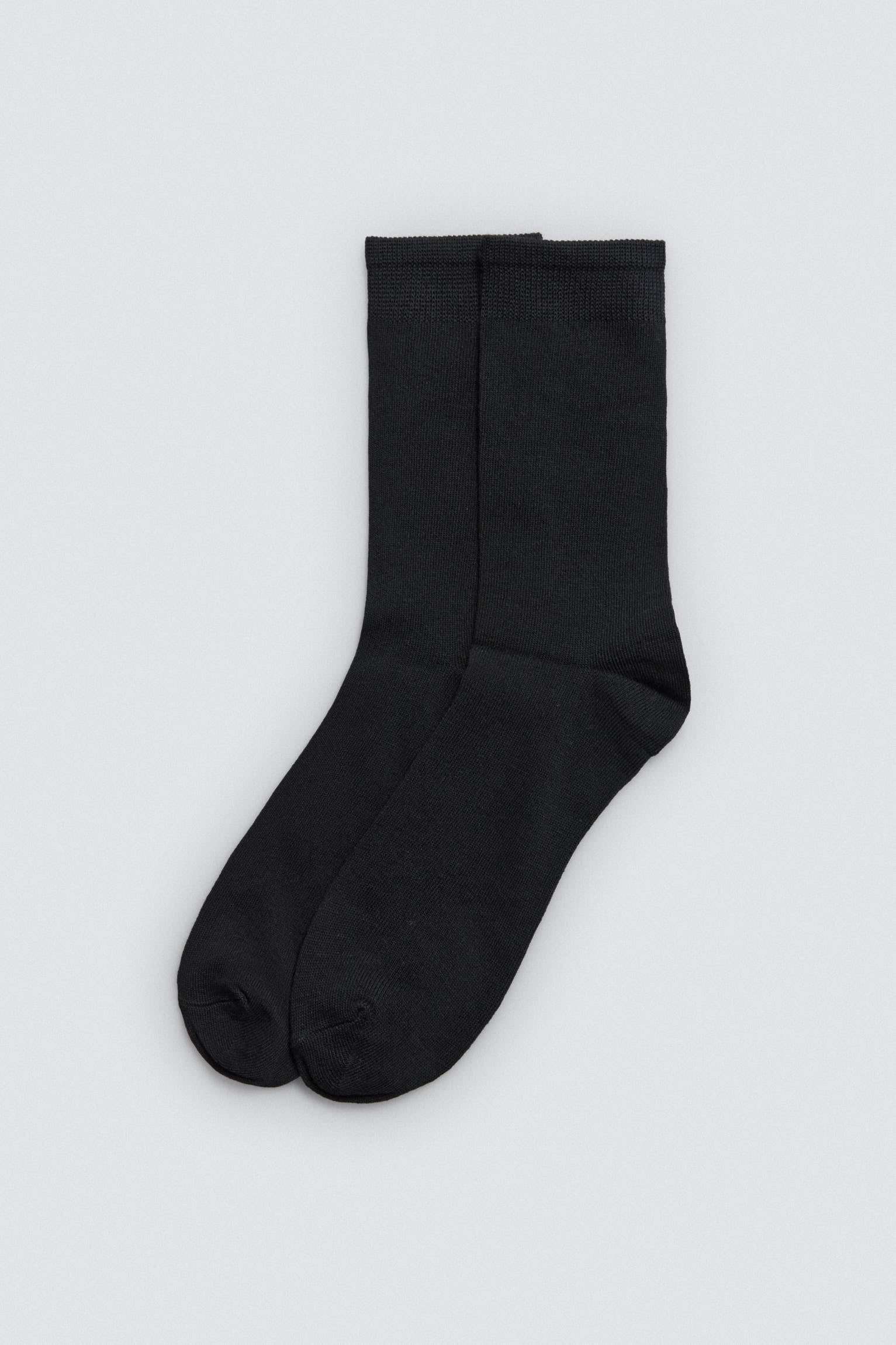 Lot de 3 chaussettes chaudes noires en bambou