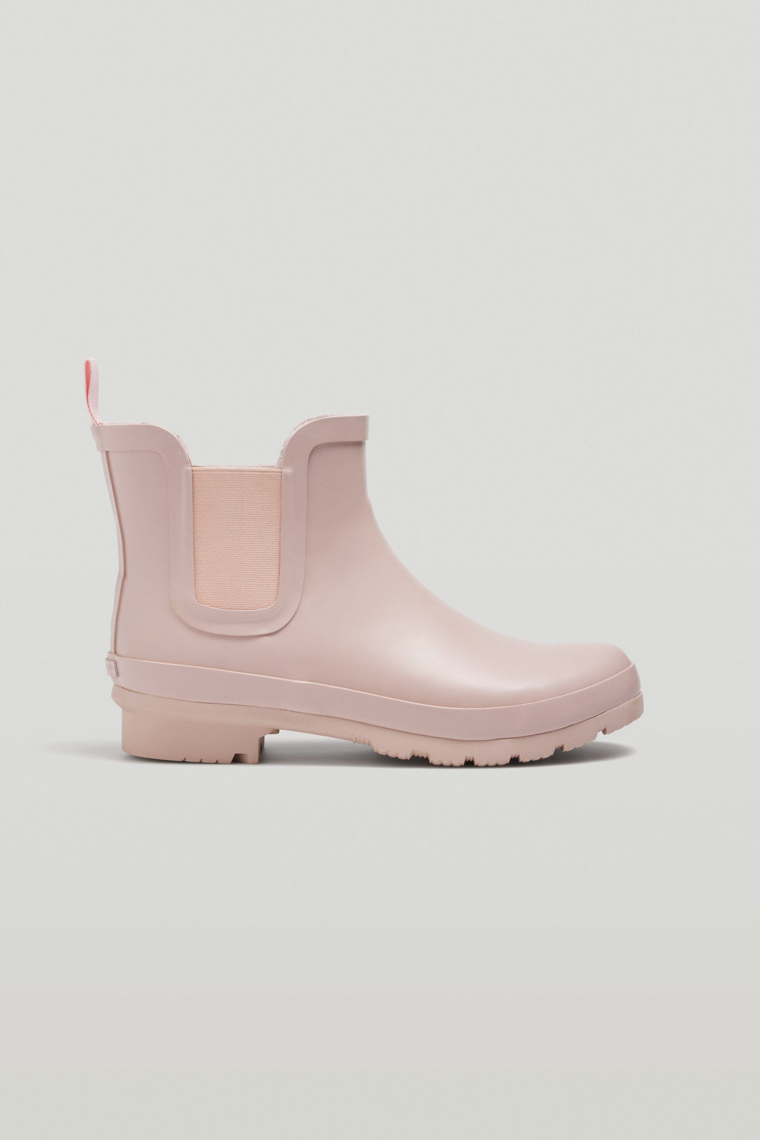 Bottes en caoutchouc basses roses