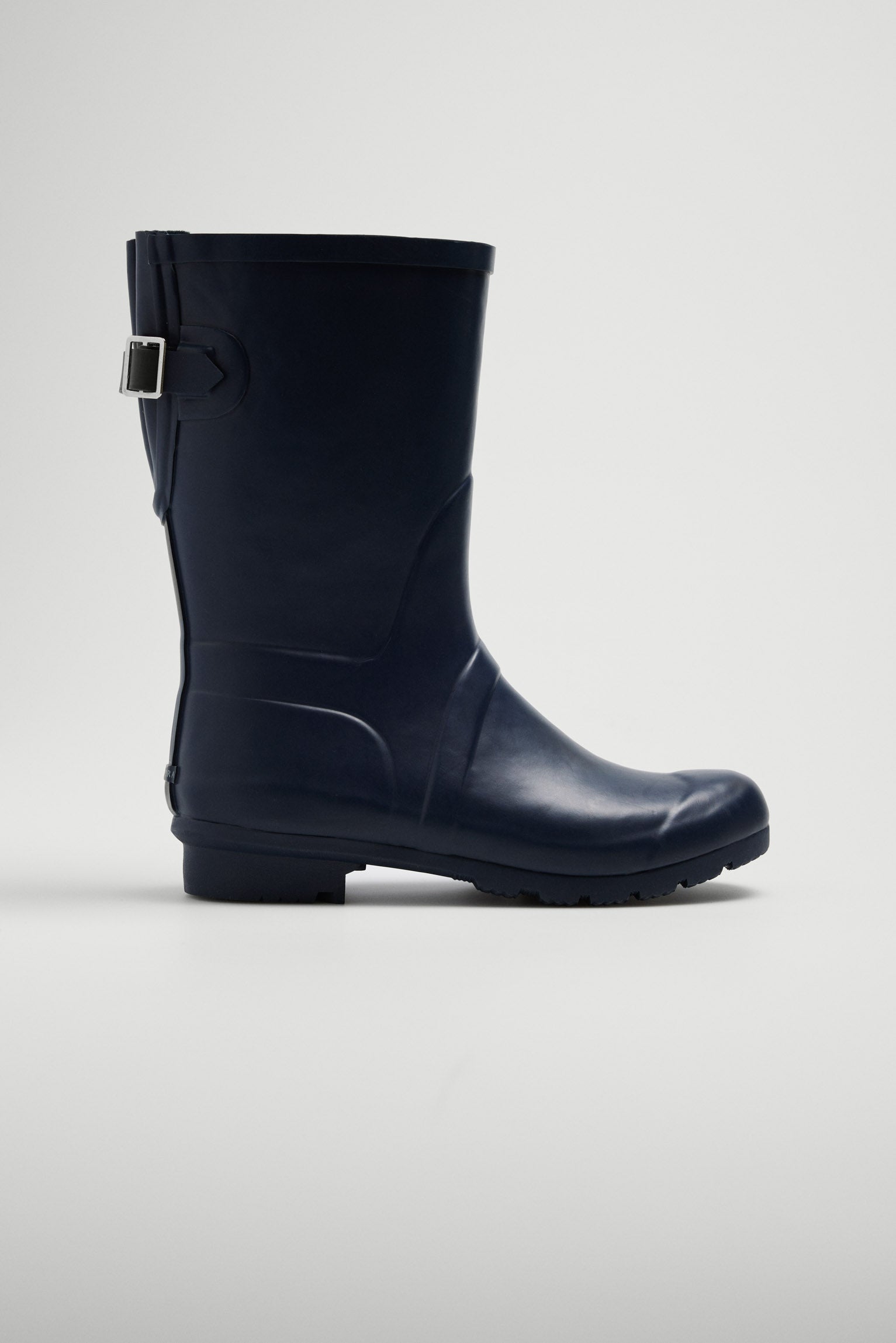 Bottes en caoutchouc bleu marine mi-montantes