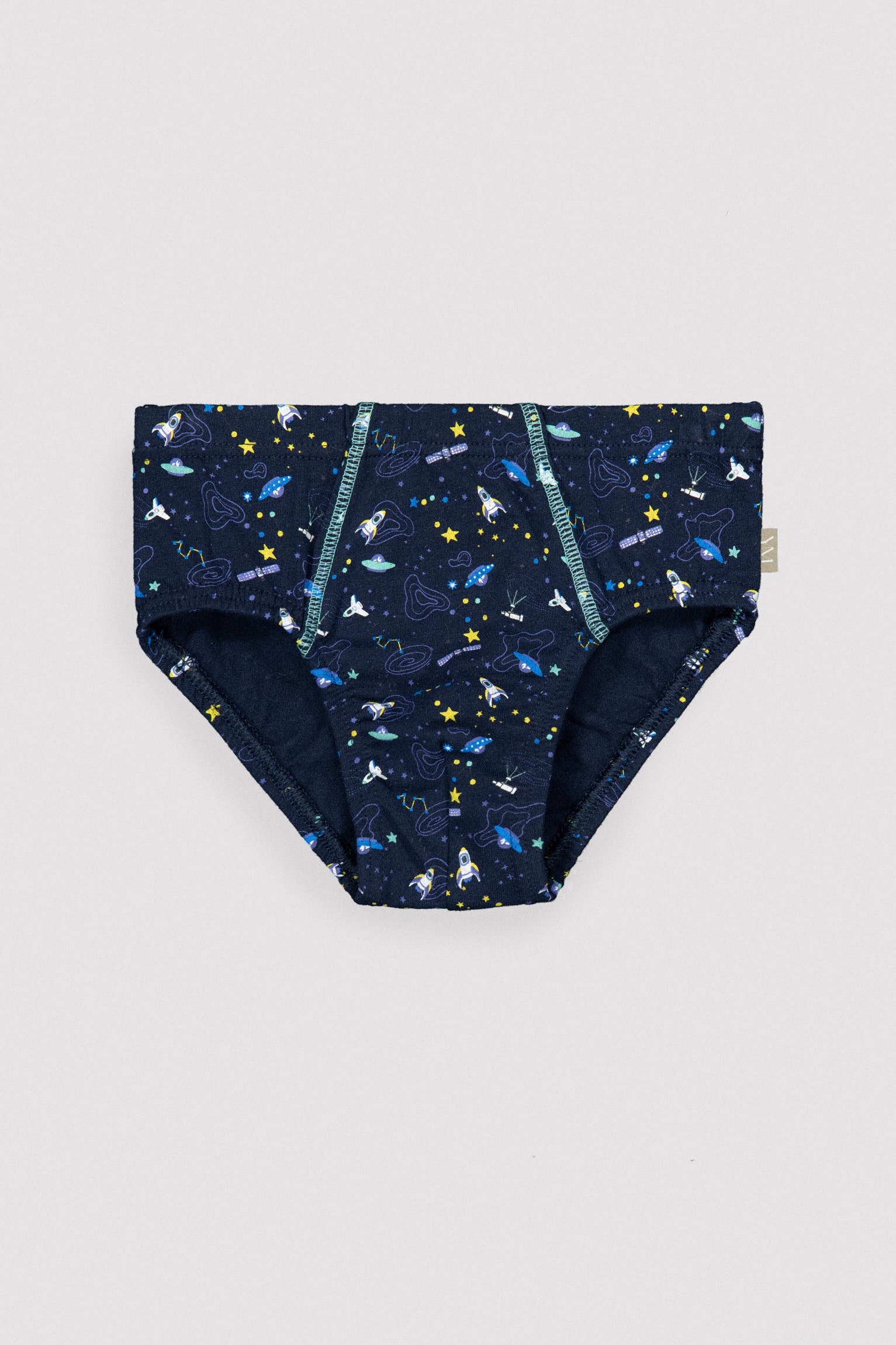 Pack de 2 slips infantiles  estampado astronautas - Ysabel Mora