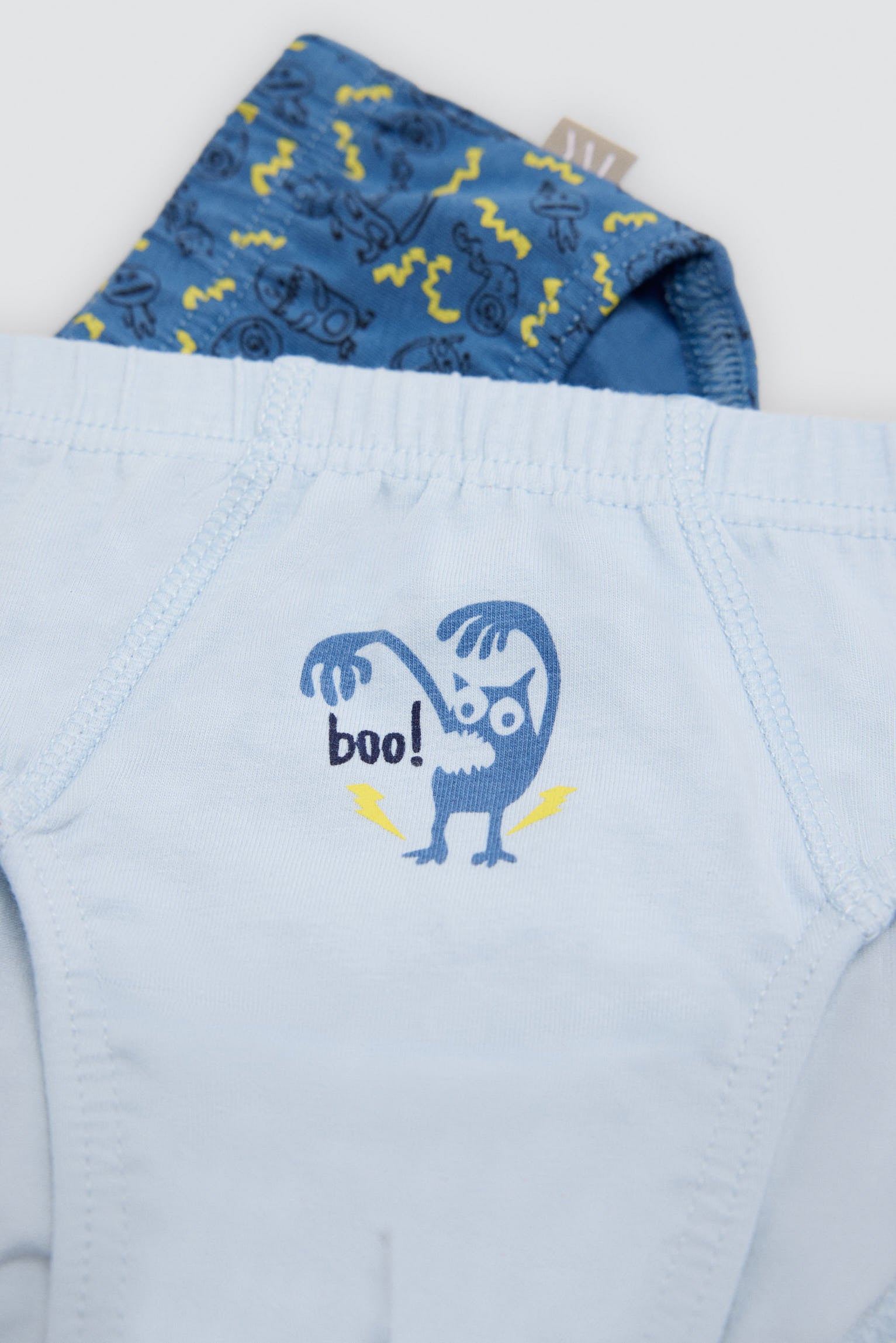 Pack 2 slips de niño algodón estampado dinosaurios - Ysabel Mora