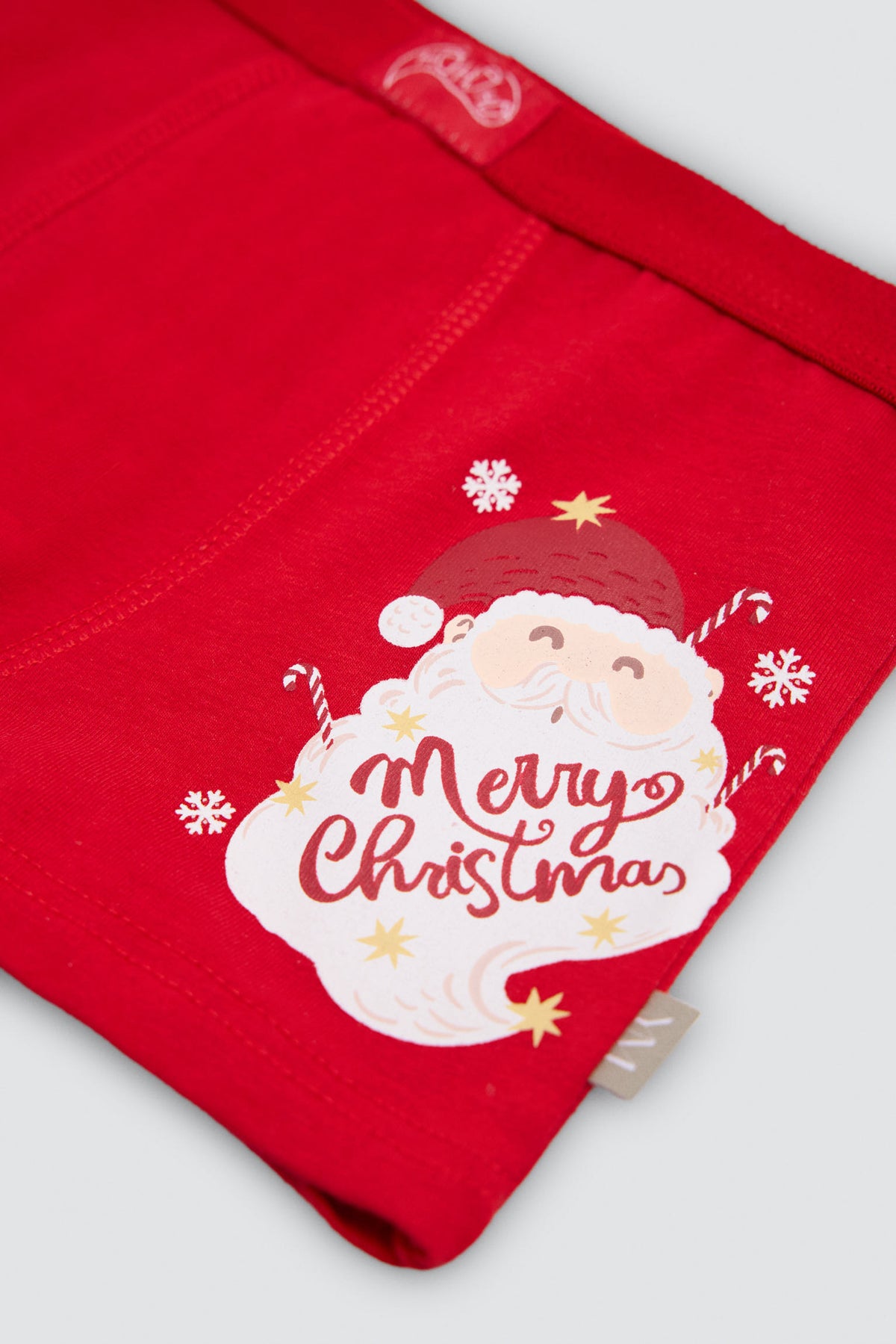 Bóxer infantil algodón estampado navidad Merry Christmas - Ysabel Mora