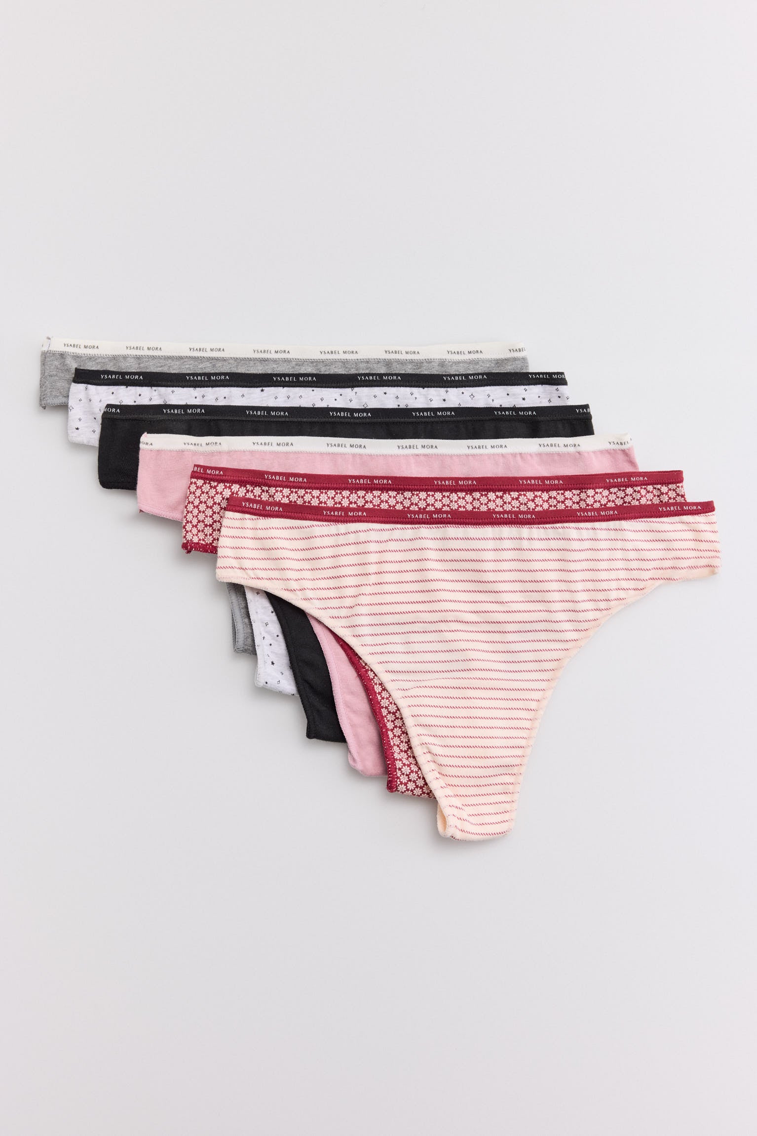 19007-1-1-pack-bragas-mujer-ysabel-mora - Multicolor