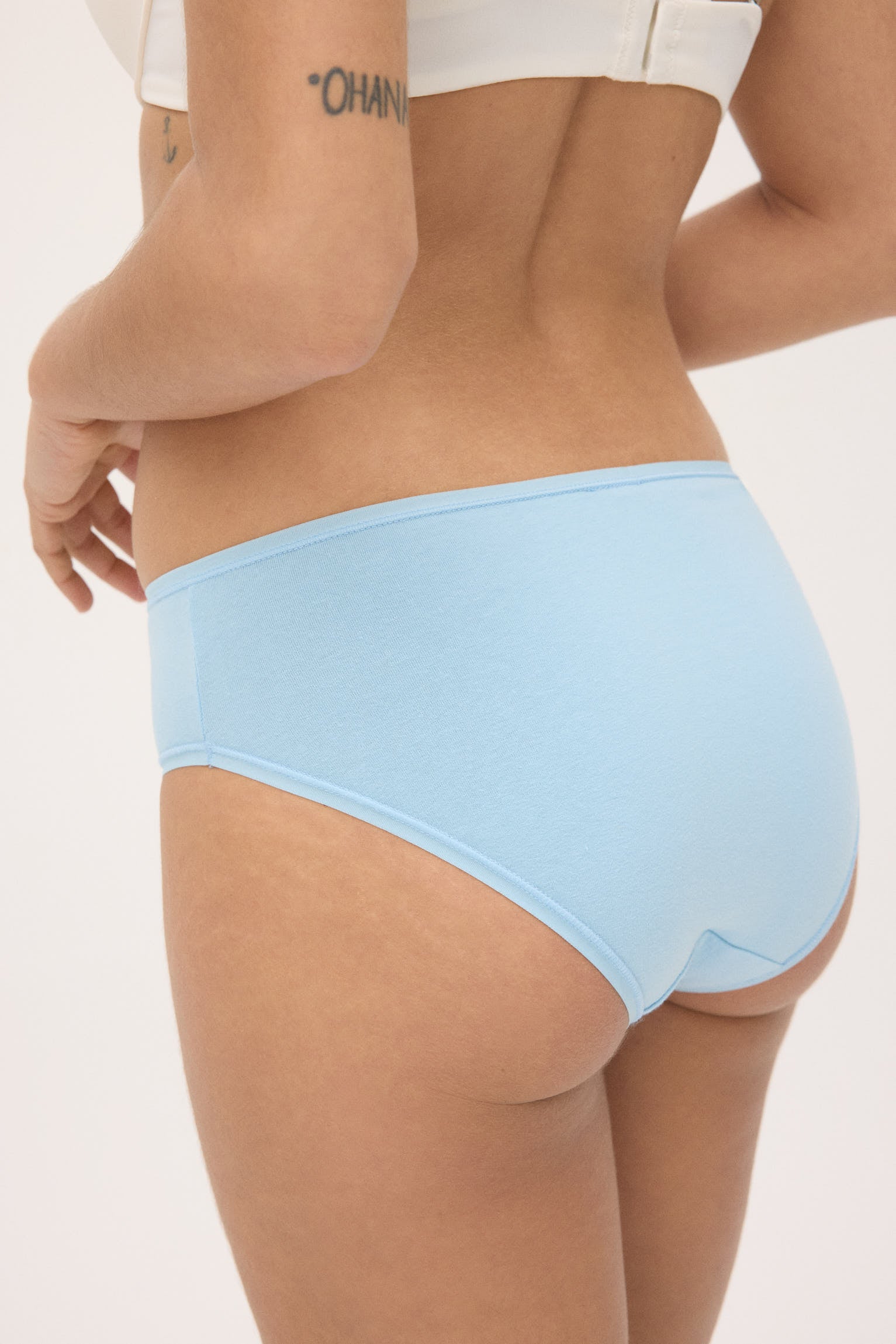 Lot de 6 slips midi unis et imprimés