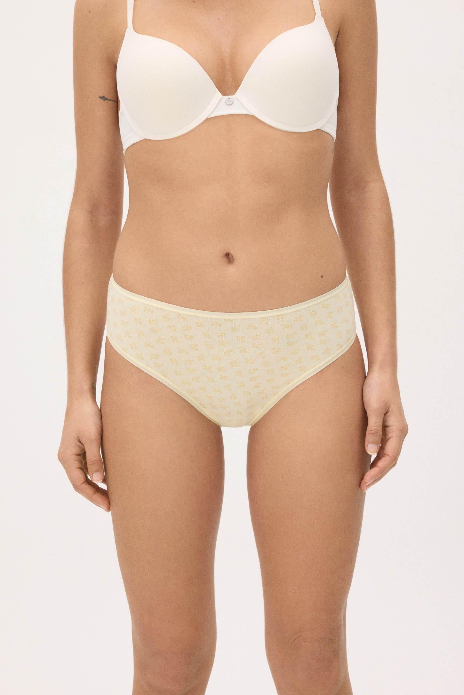 Lot de 6 slips midi unis et imprimés