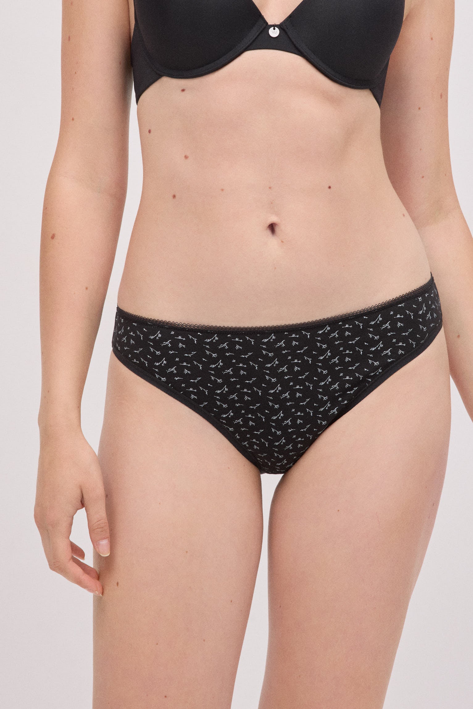 Lot de 6 mini culottes en coton imprimées