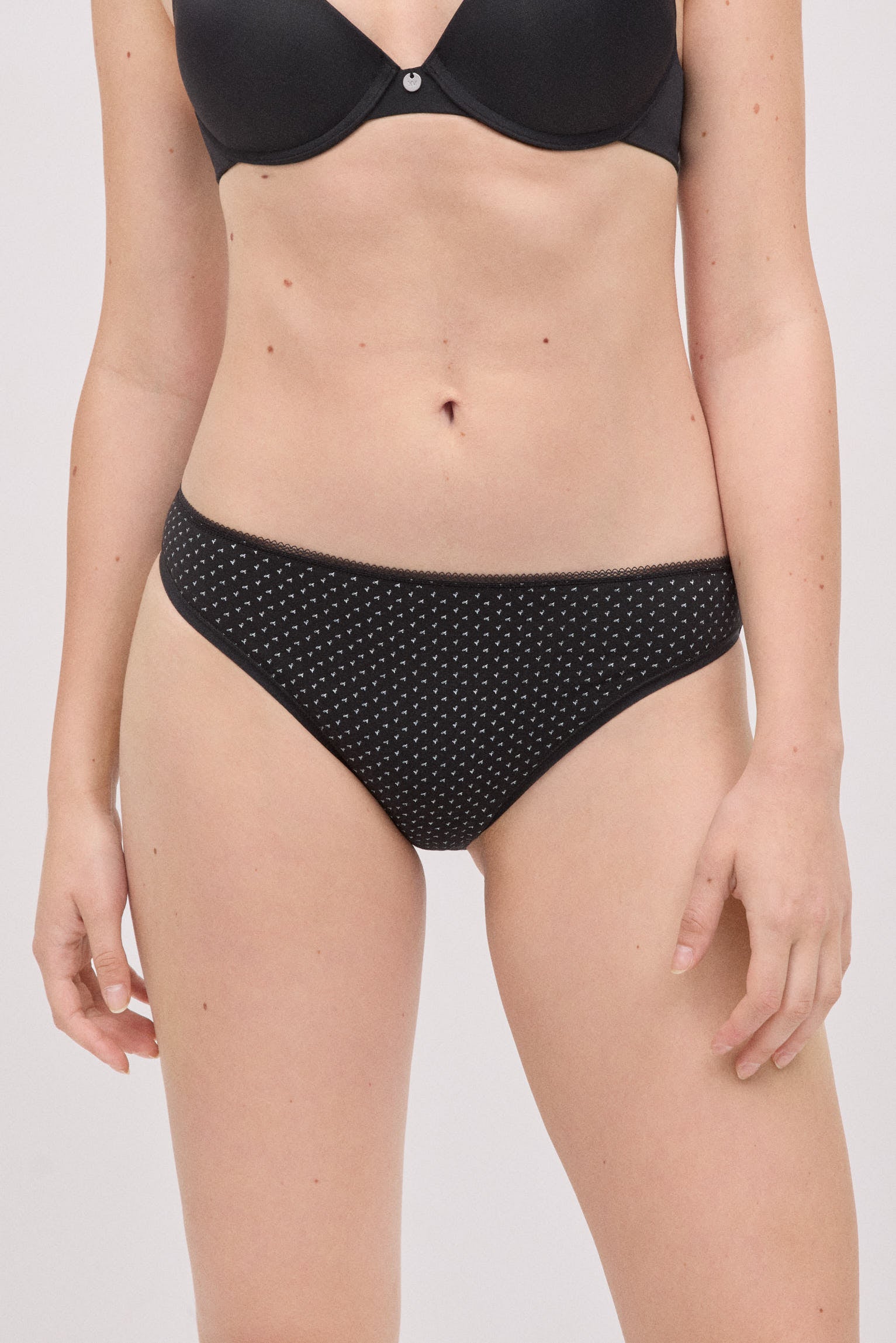 Lot de 6 mini culottes en coton imprimées