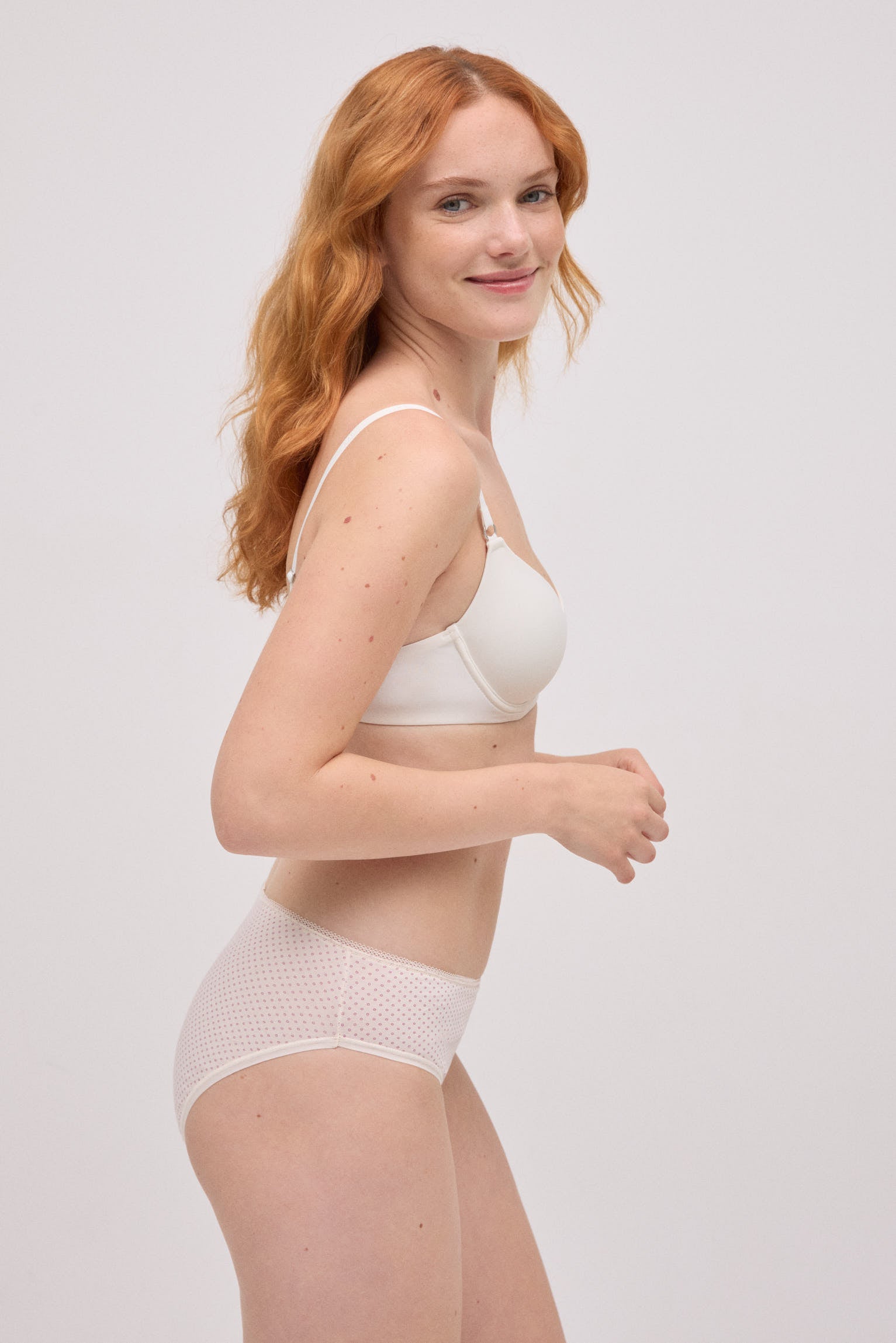 Lot de 6 culottes midi en coton imprimé