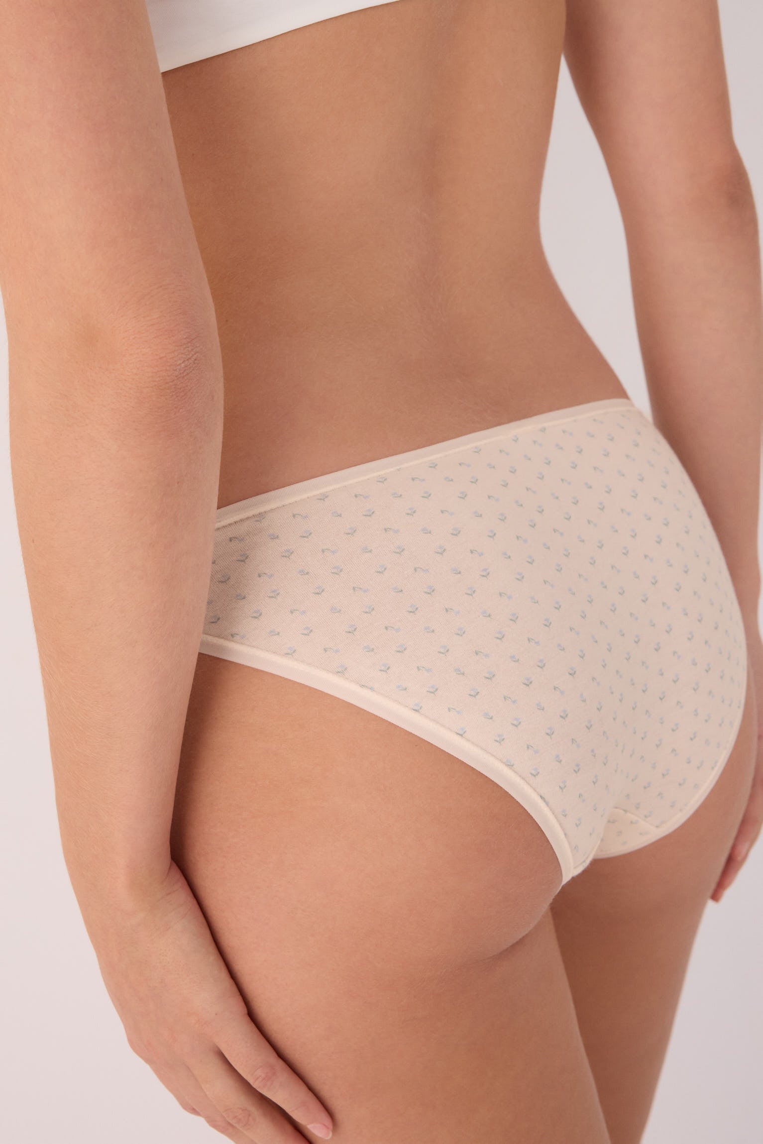 Pack de 6 culottes mini imprimées en coton