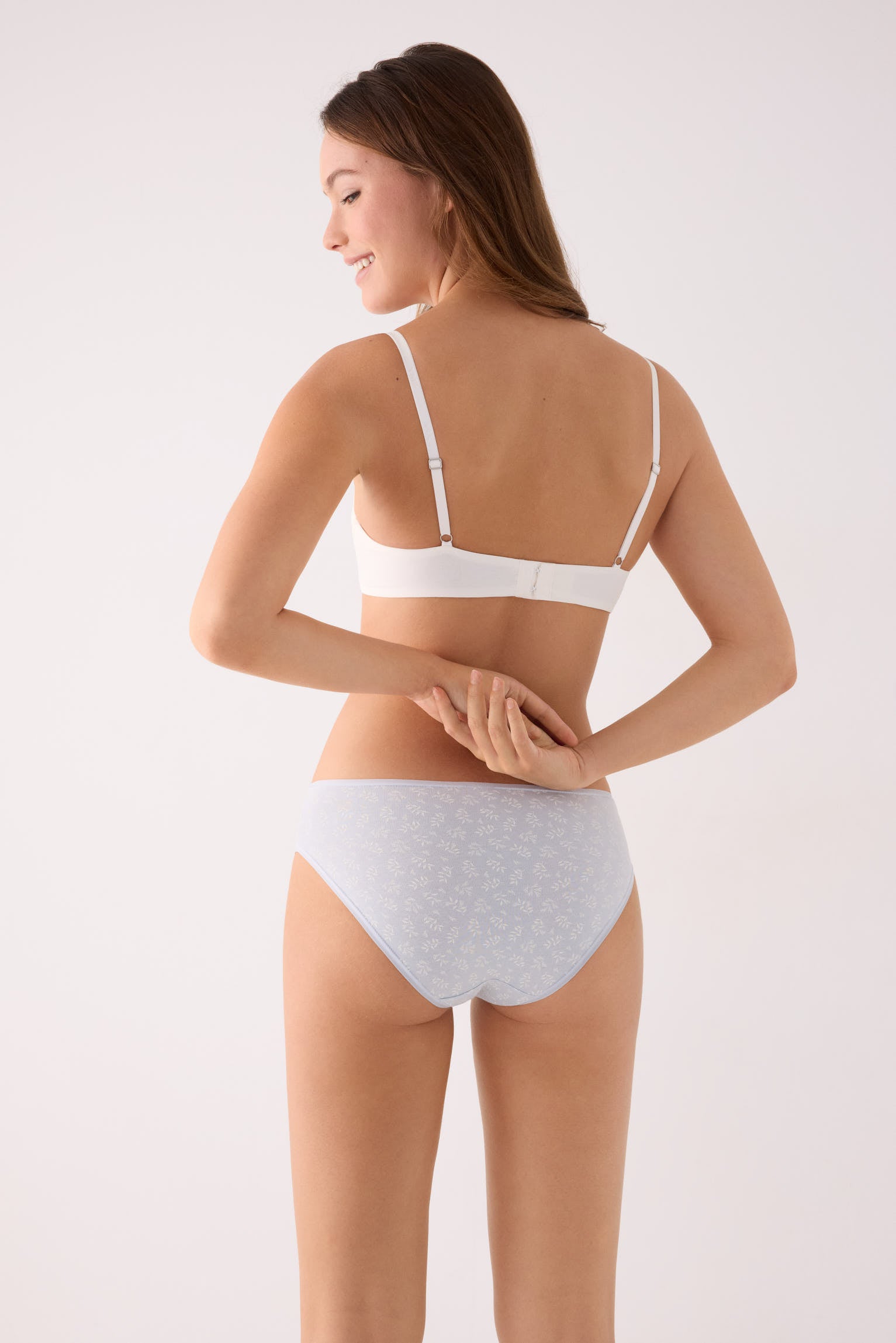 Pack de 6 culottes midi imprimées en coton