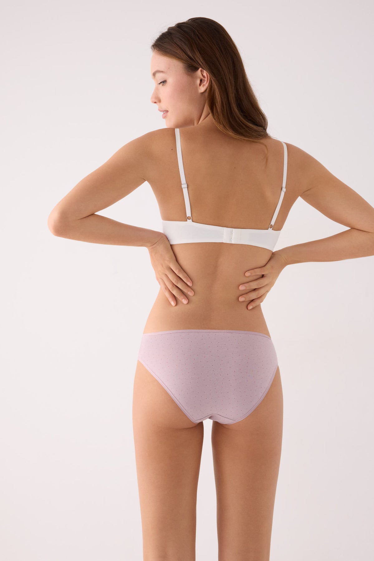 Pack de 6 culottes midi imprimées en coton