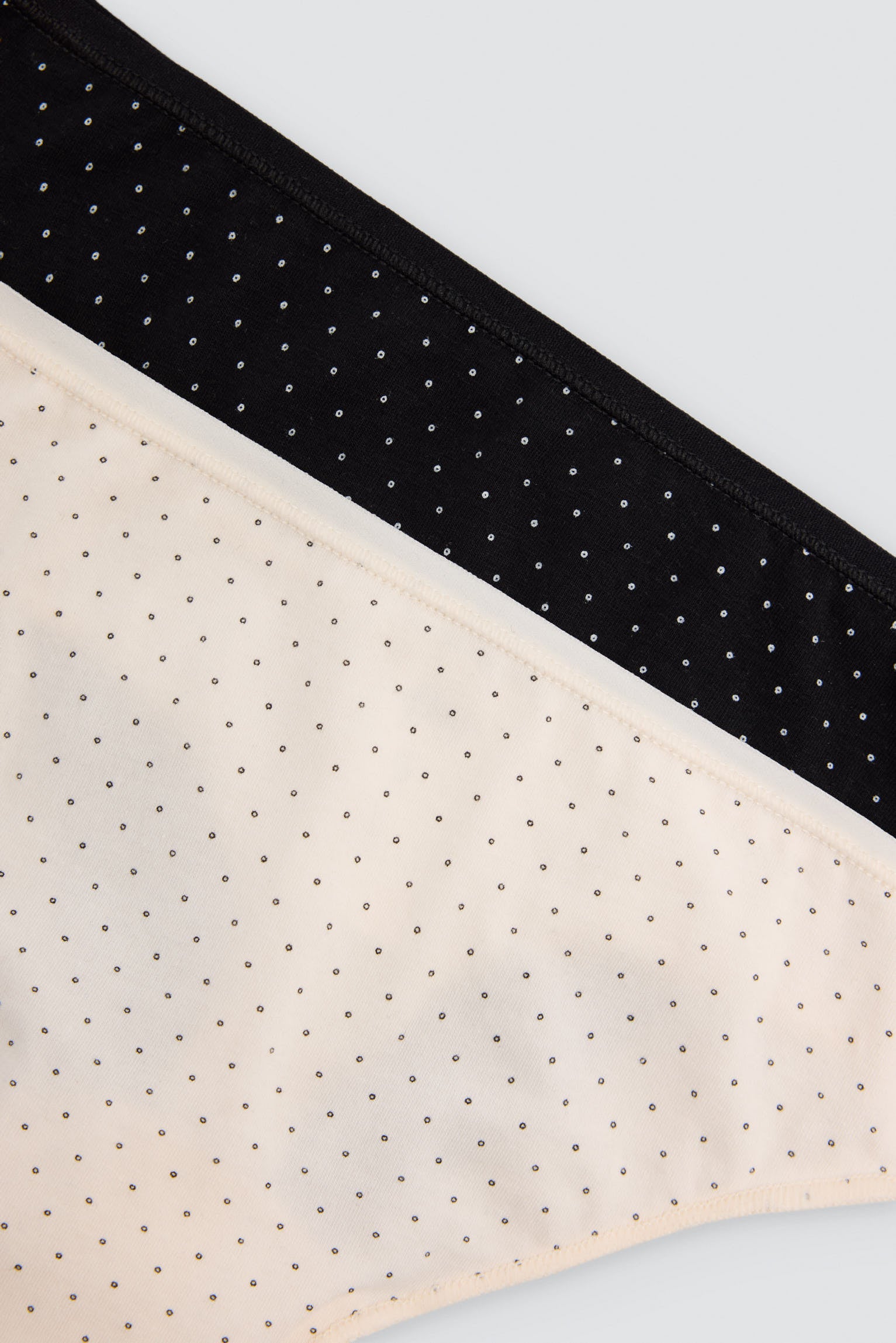 Pack de 2 strings imprimés en coton, multicolore
