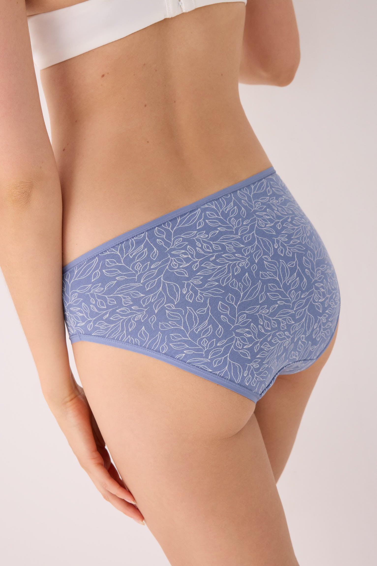 Pack de 2 culottes midi imprimées en coton, multicolore
