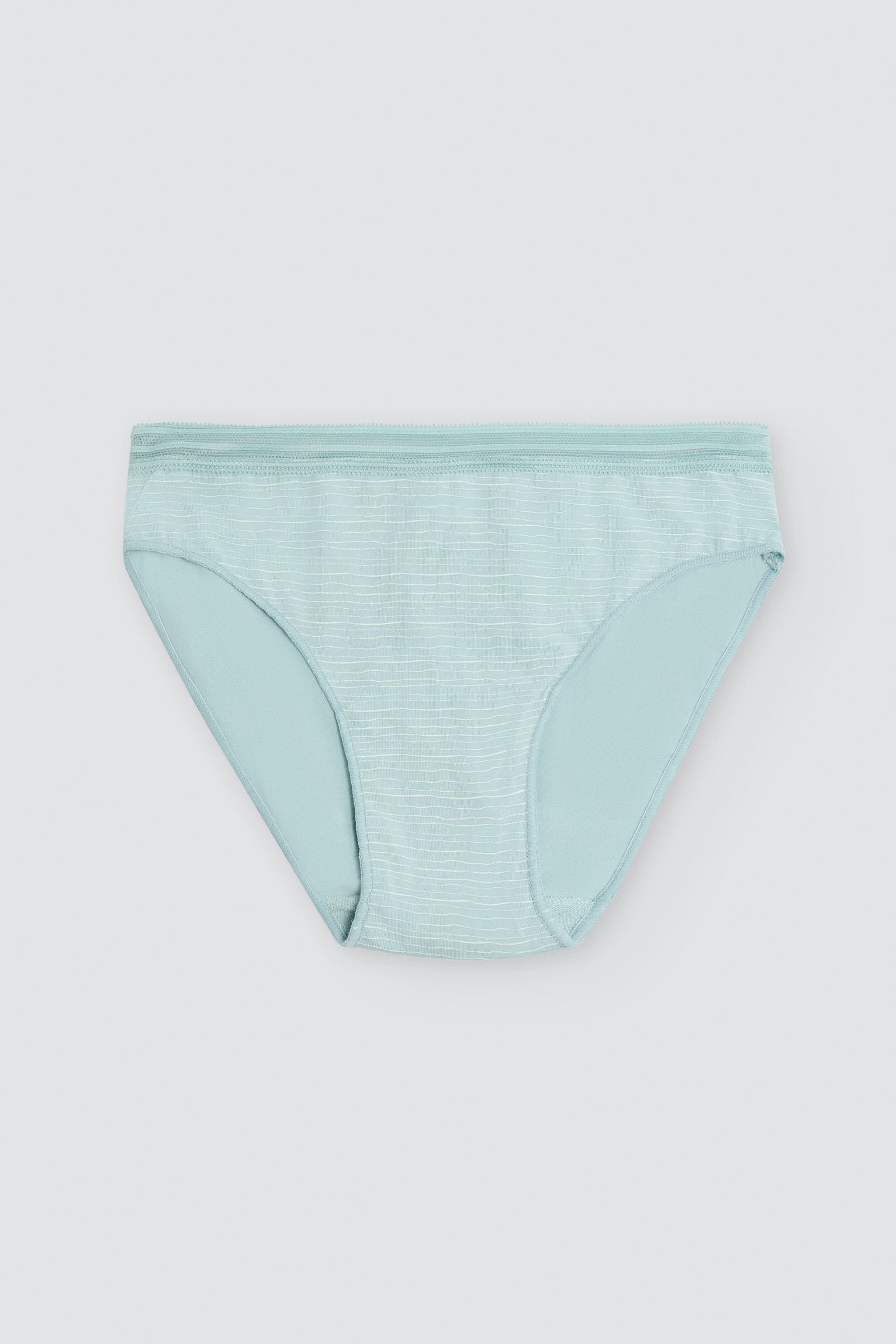 Pack de 2 culottes midi en coton, vert