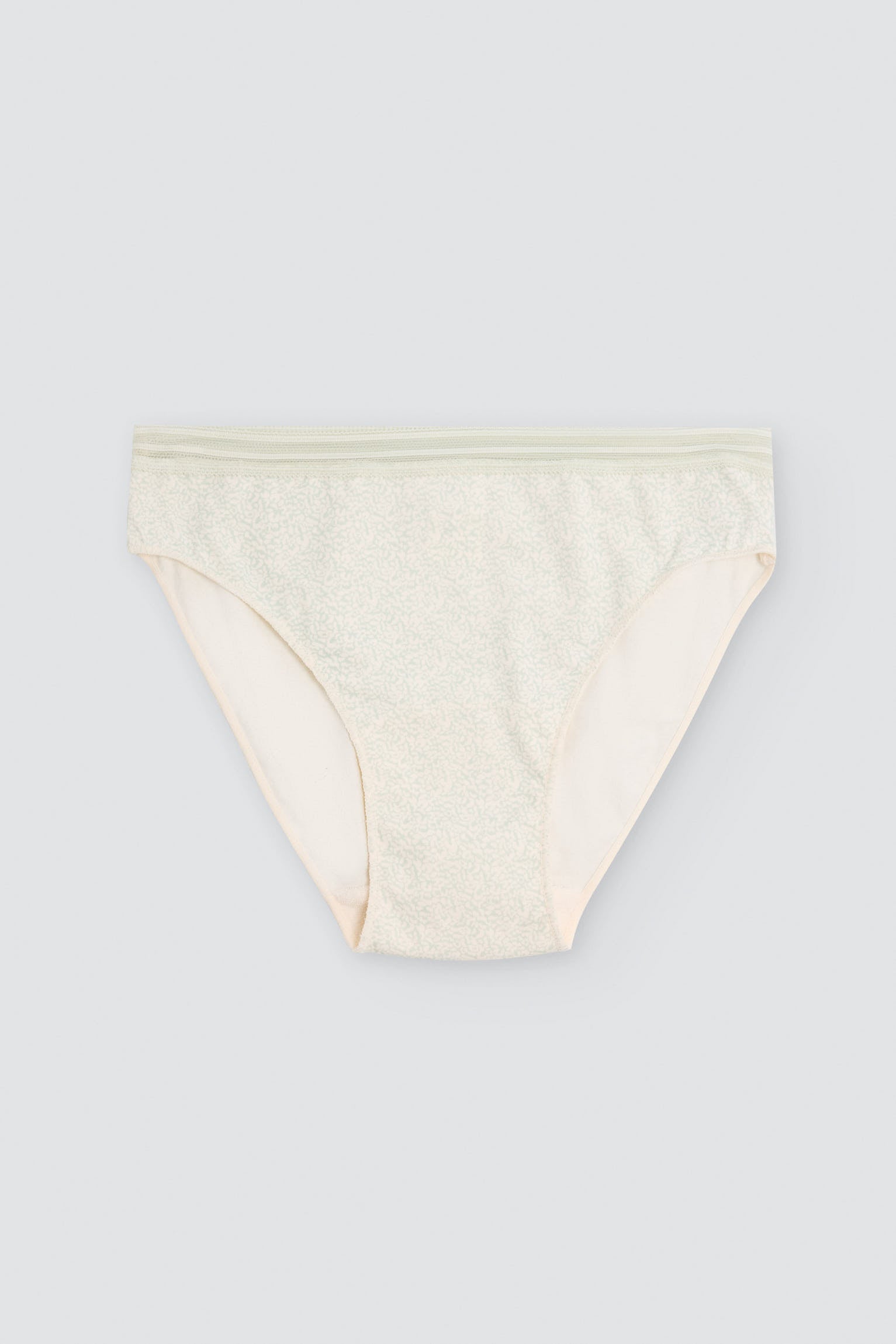Pack de 2 culottes midi en coton, vert
