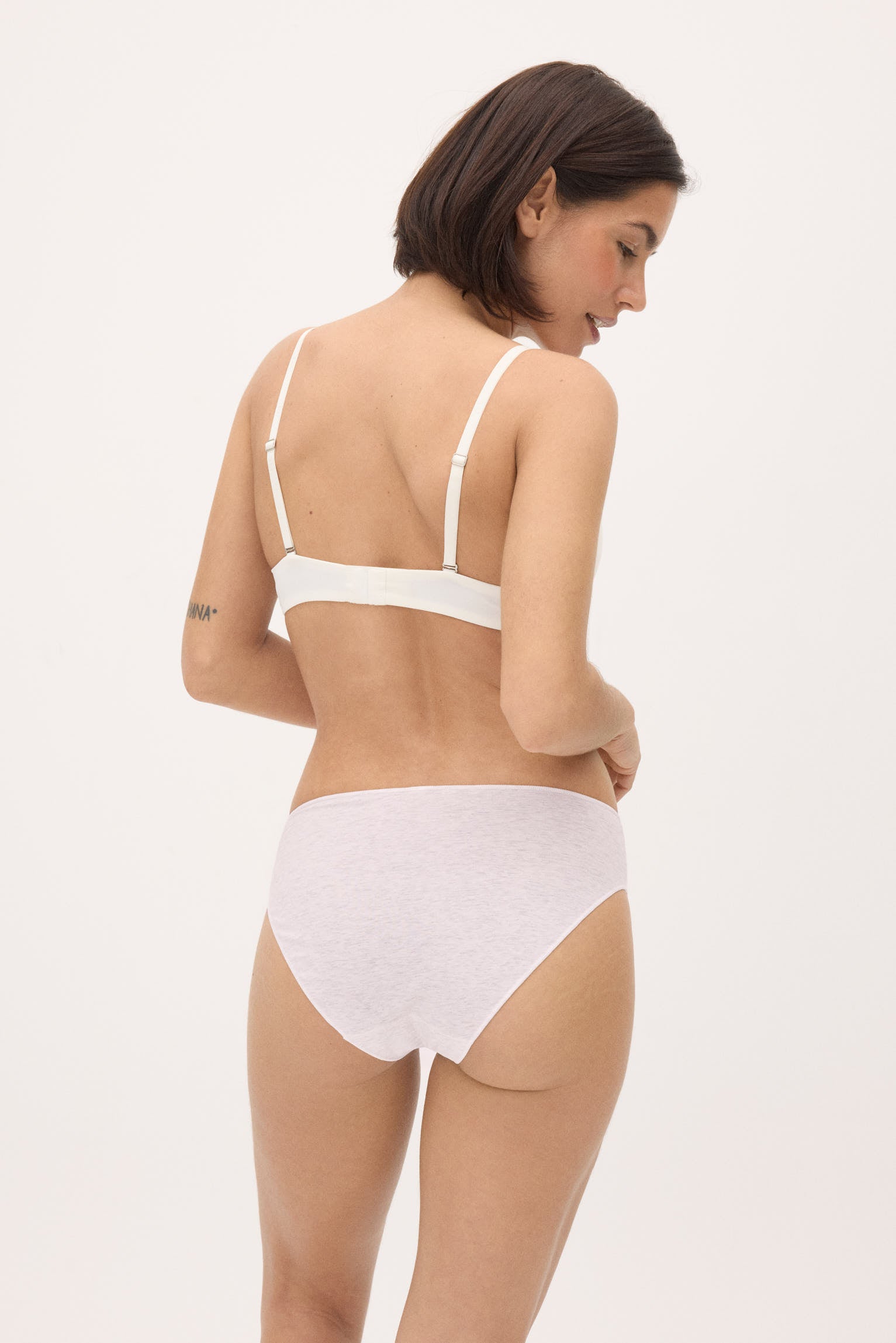 Pack de 3 culottes midi en coton dans des tons pastel