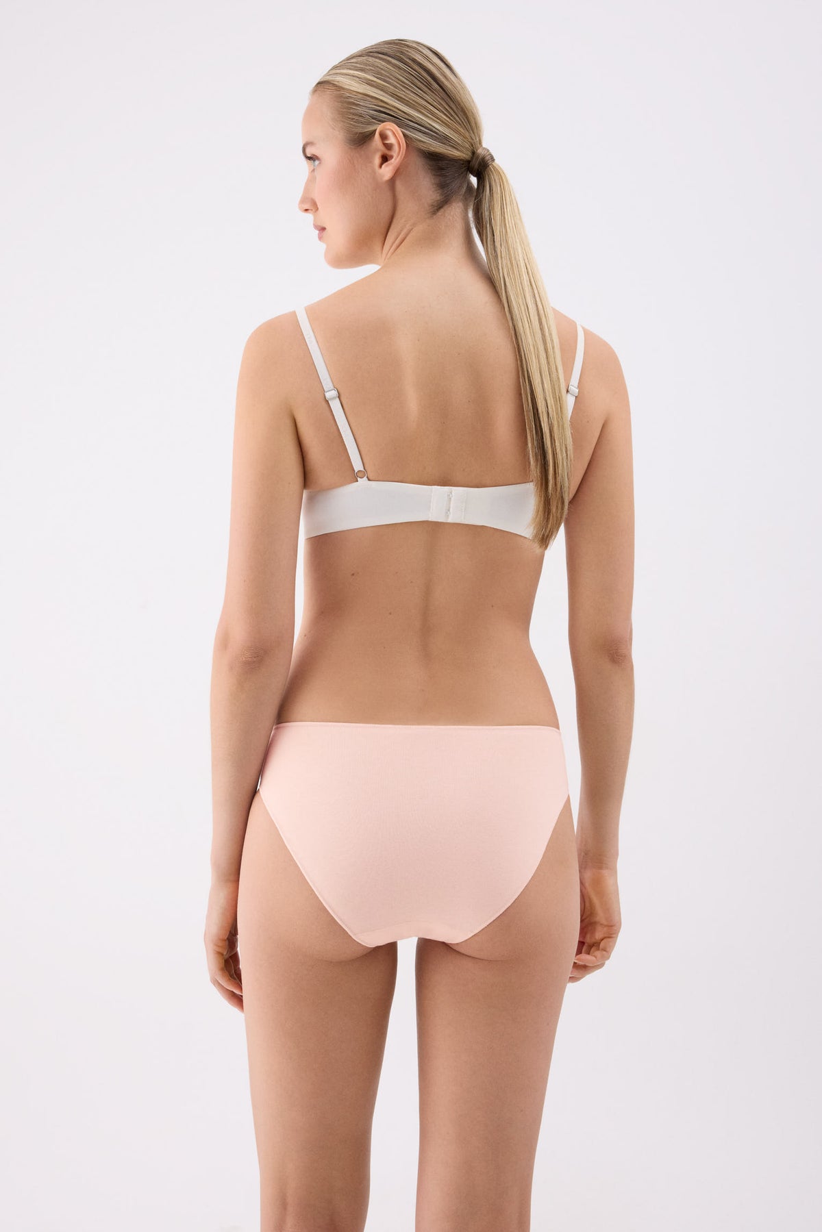Pack de 3 culottes midi en coton dans des tons froids