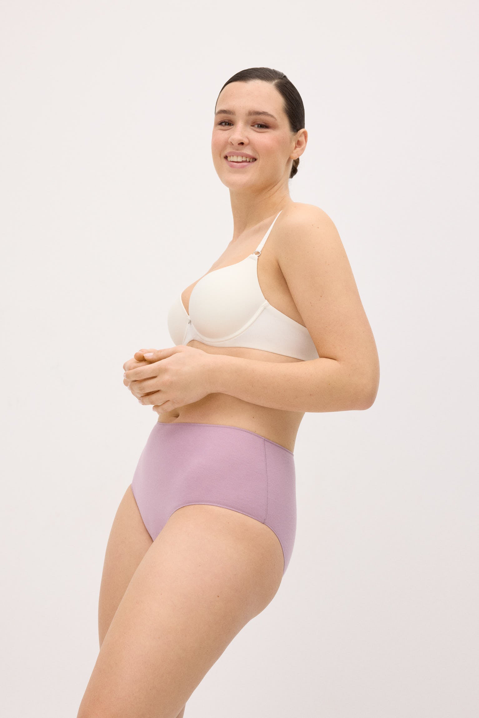 Pack 3 bragas altas algodón básicas - Ysabel Mora