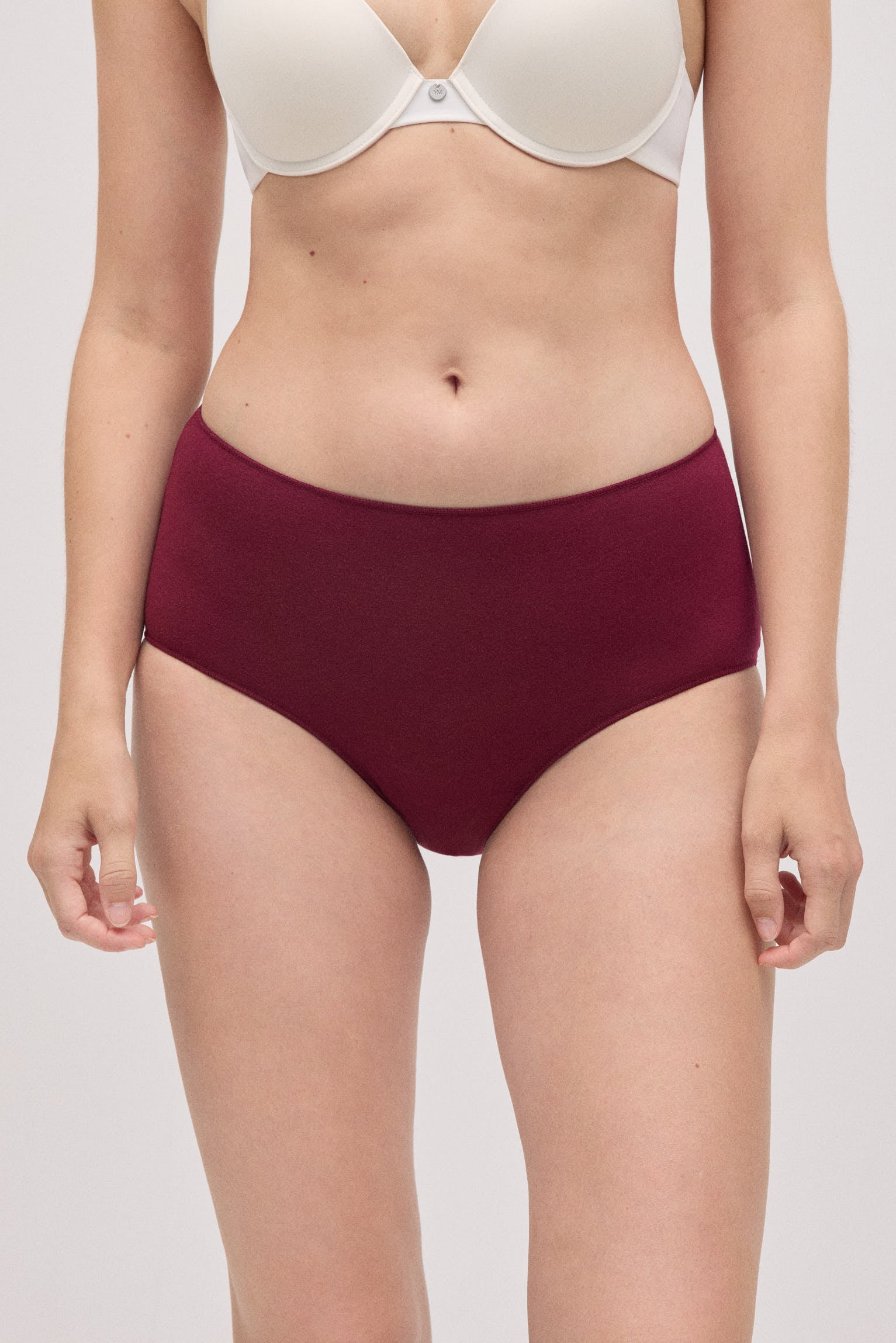 Lot de 3 culottes taille haute basiques en coton