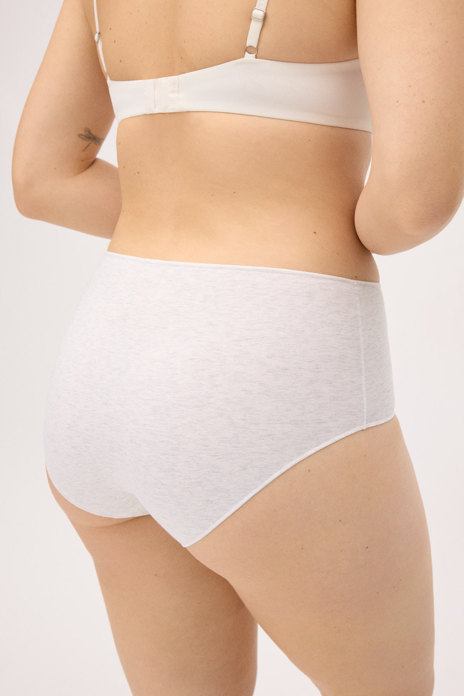 Pack 3 bragas altas algodón básicas - Ysabel Mora