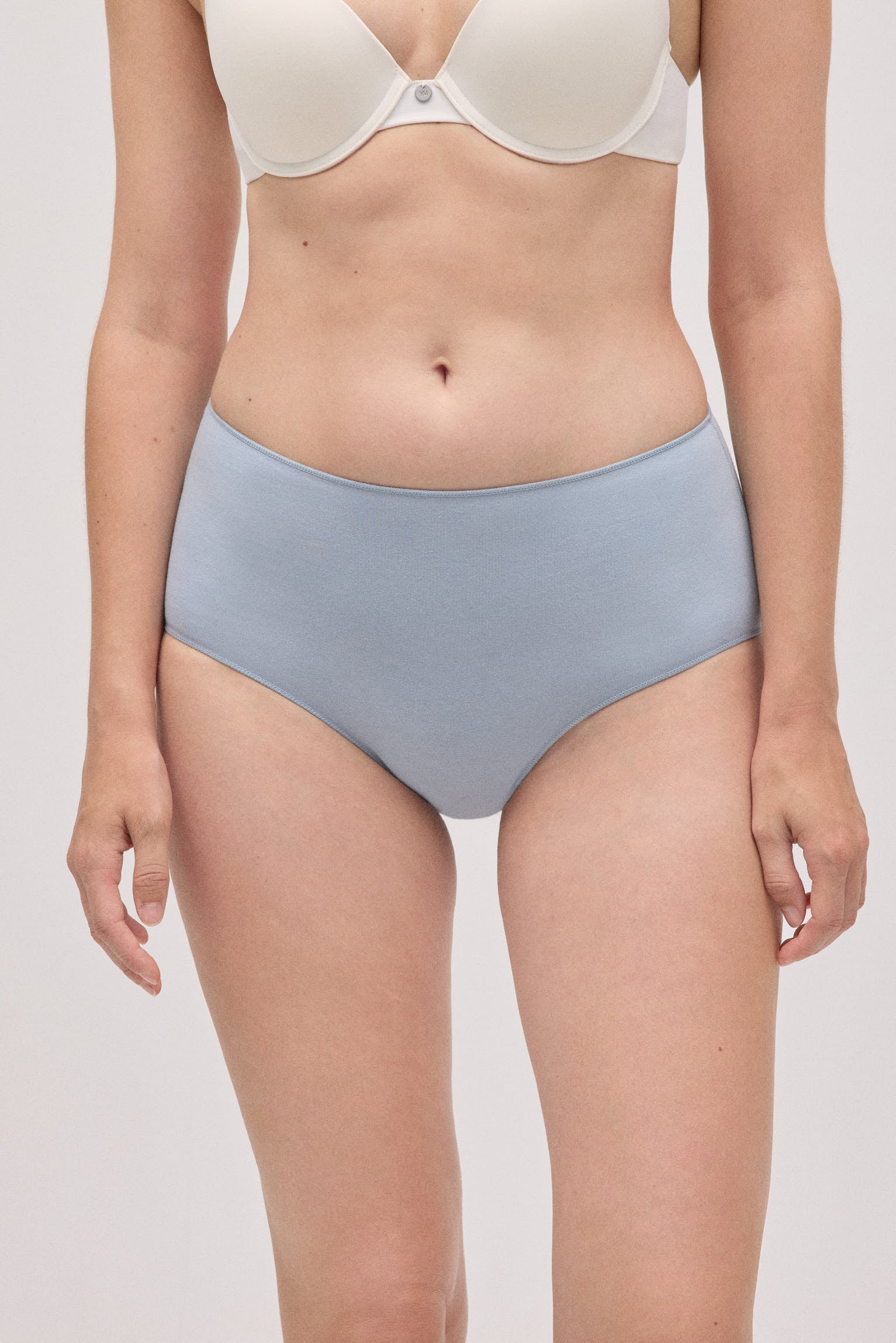 Lot de 3 culottes taille haute basiques en coton