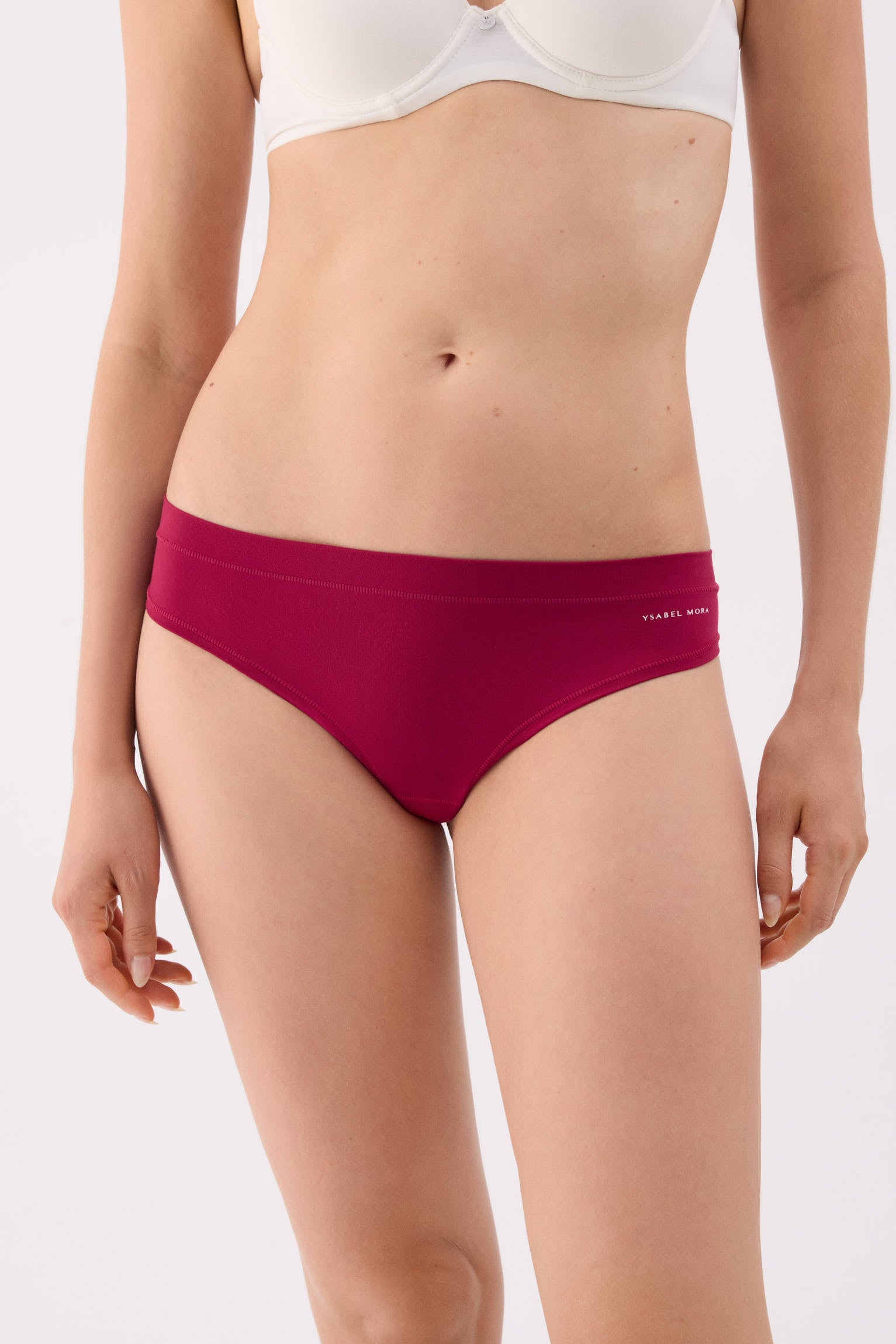 Culotte mini Adapt à finitions invisibles bordeaux