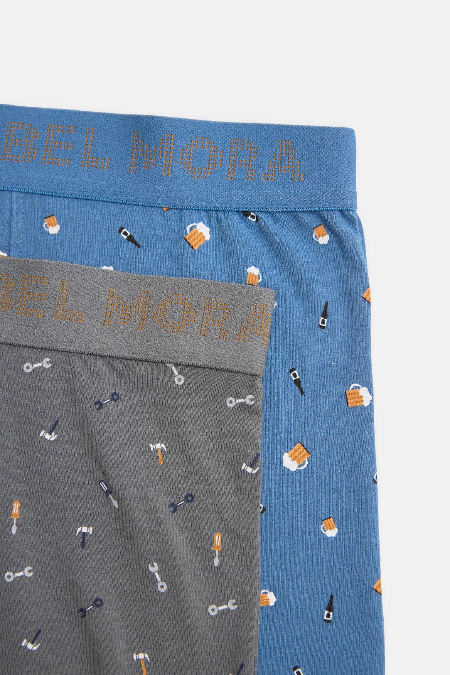 Lot de 2 boxers imprimés