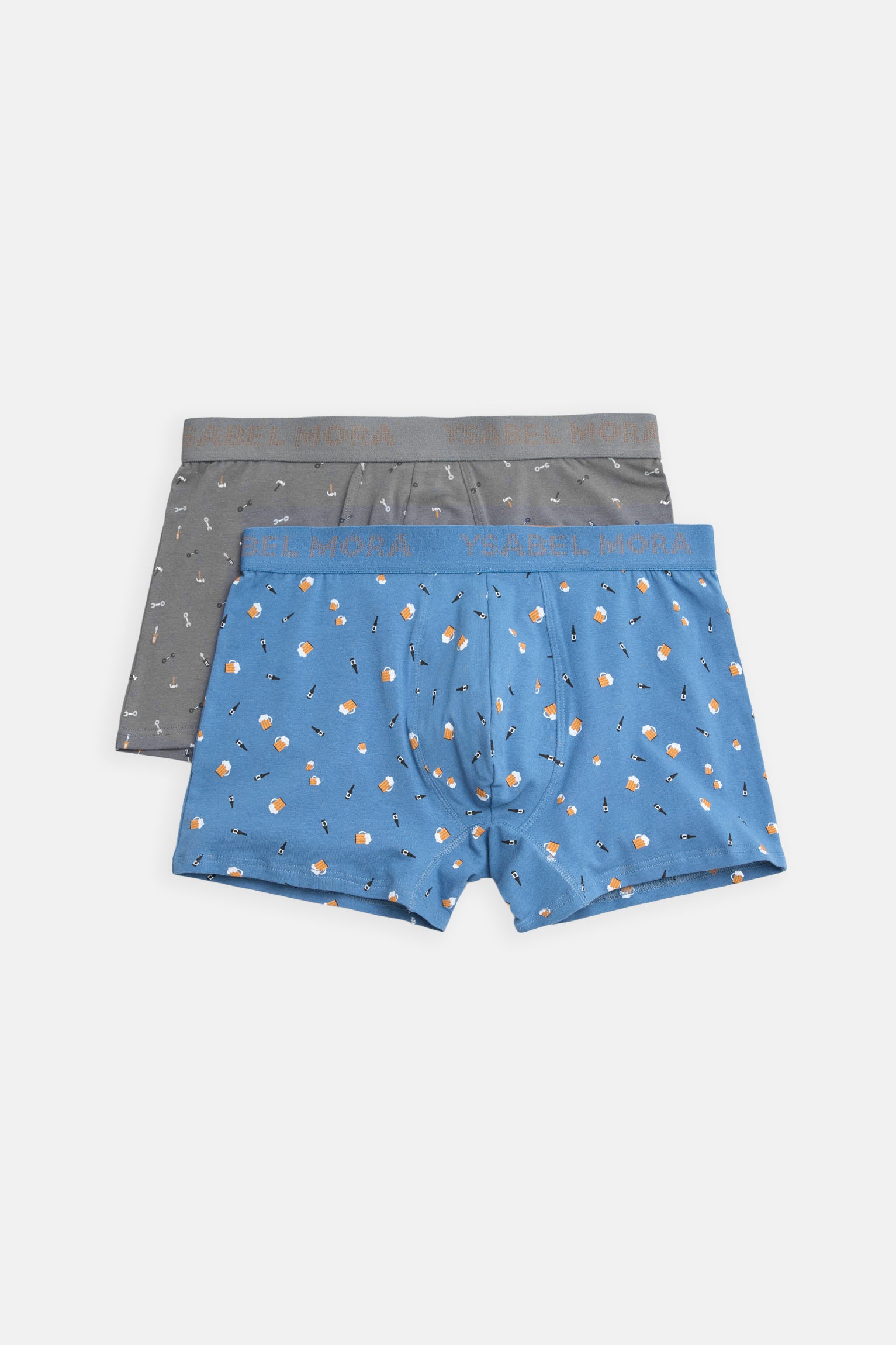 Lot de 2 boxers imprimés